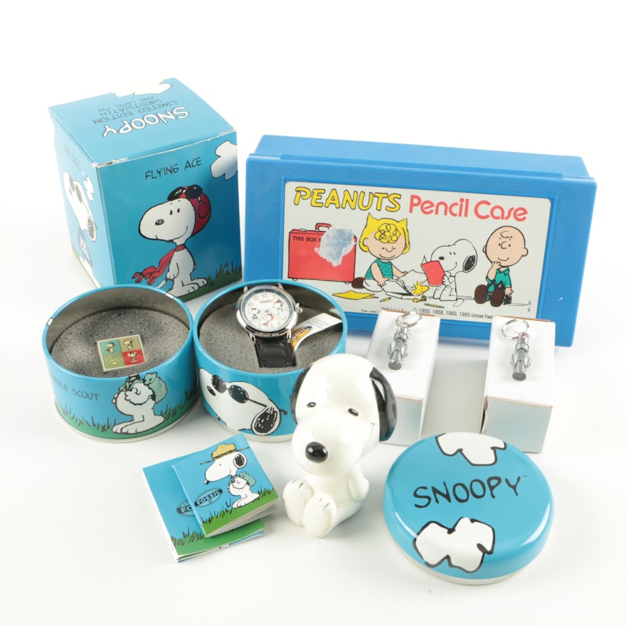 Snoopy Watch and Collectibles