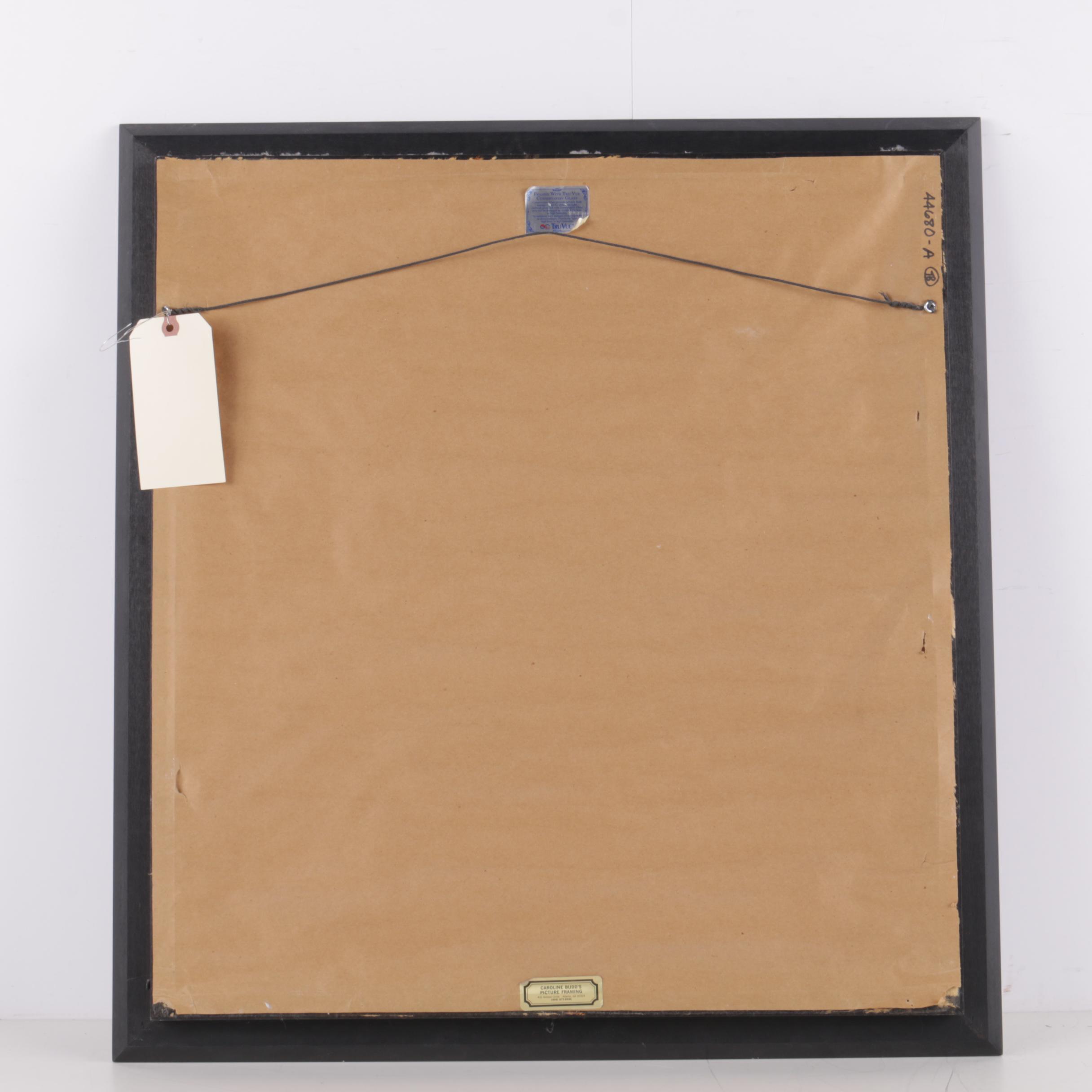 John Patrick Salisbury Black and White Photograph of Man in Water