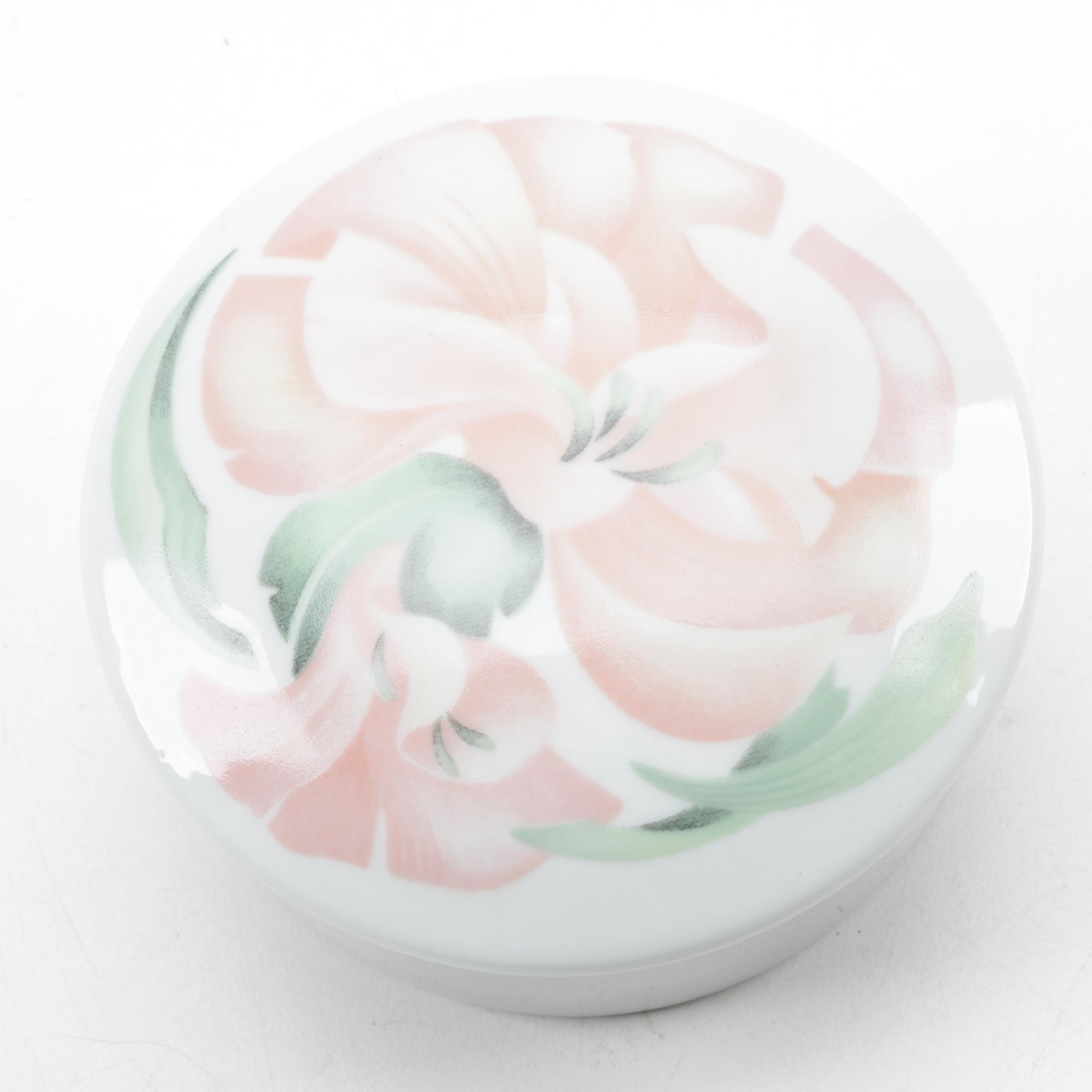 Vintage Hand Painted Limoges Trinket Box