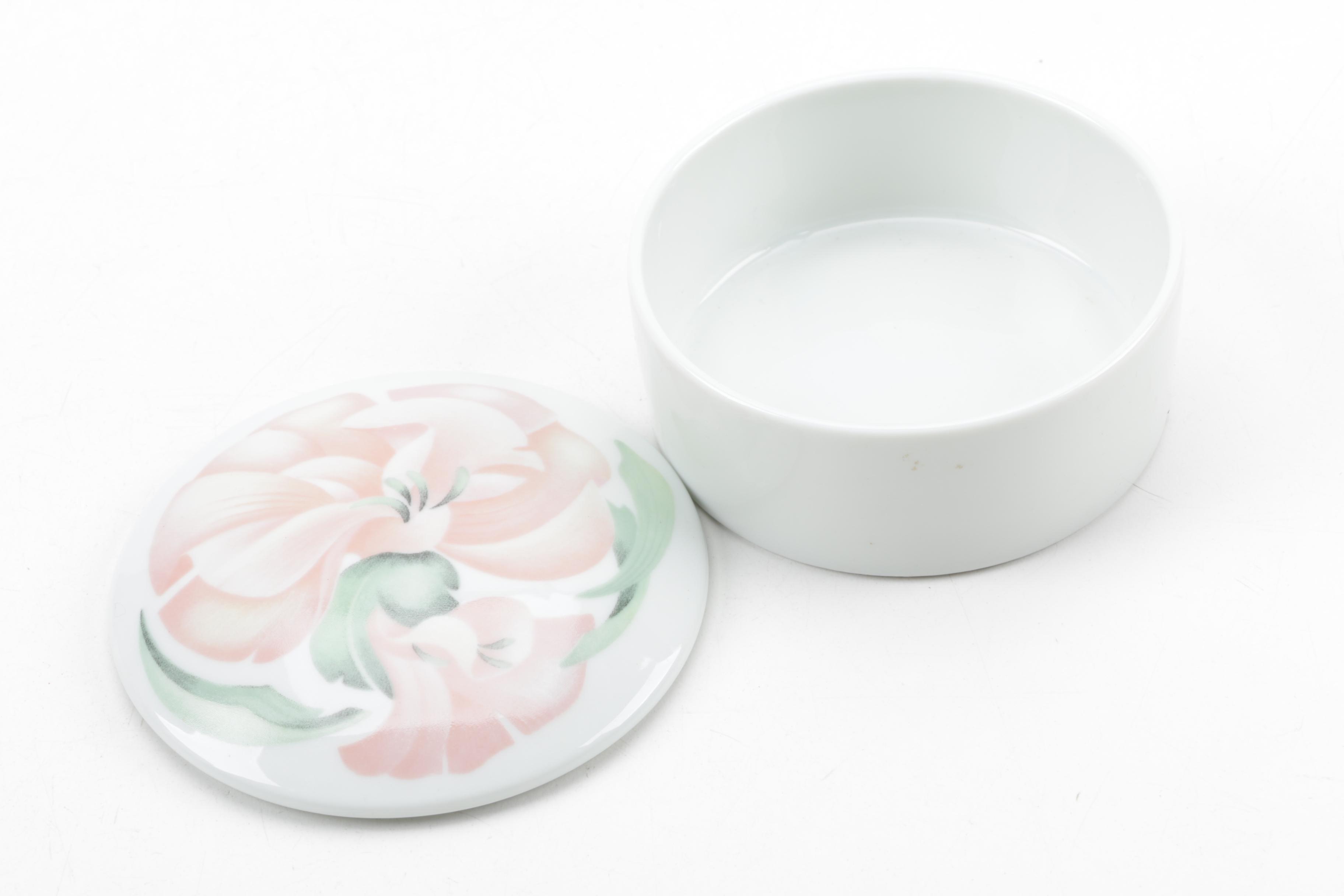 Vintage Hand Painted Limoges Trinket Box