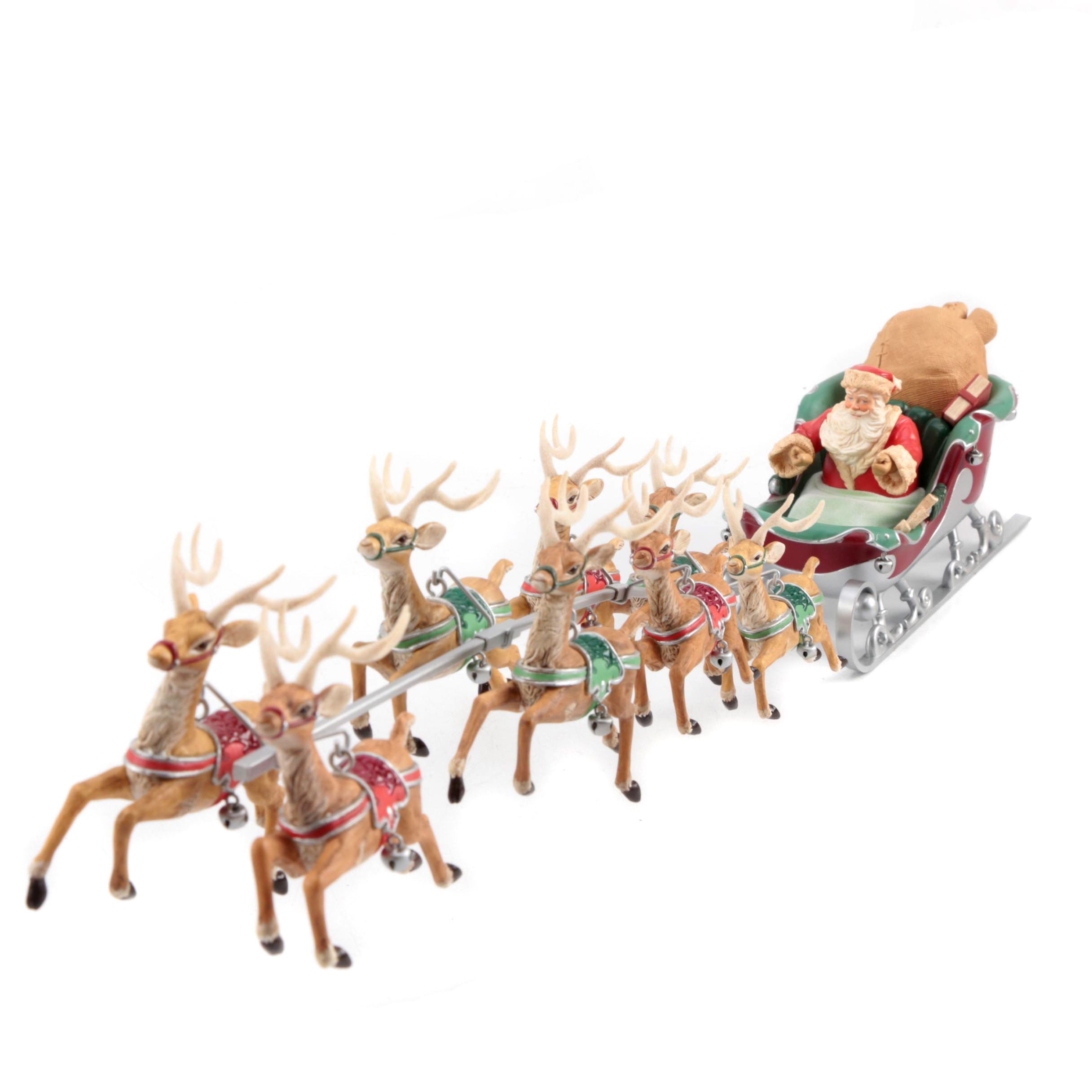 Hallmark "Santa's Midnight Ride" Ornaments
