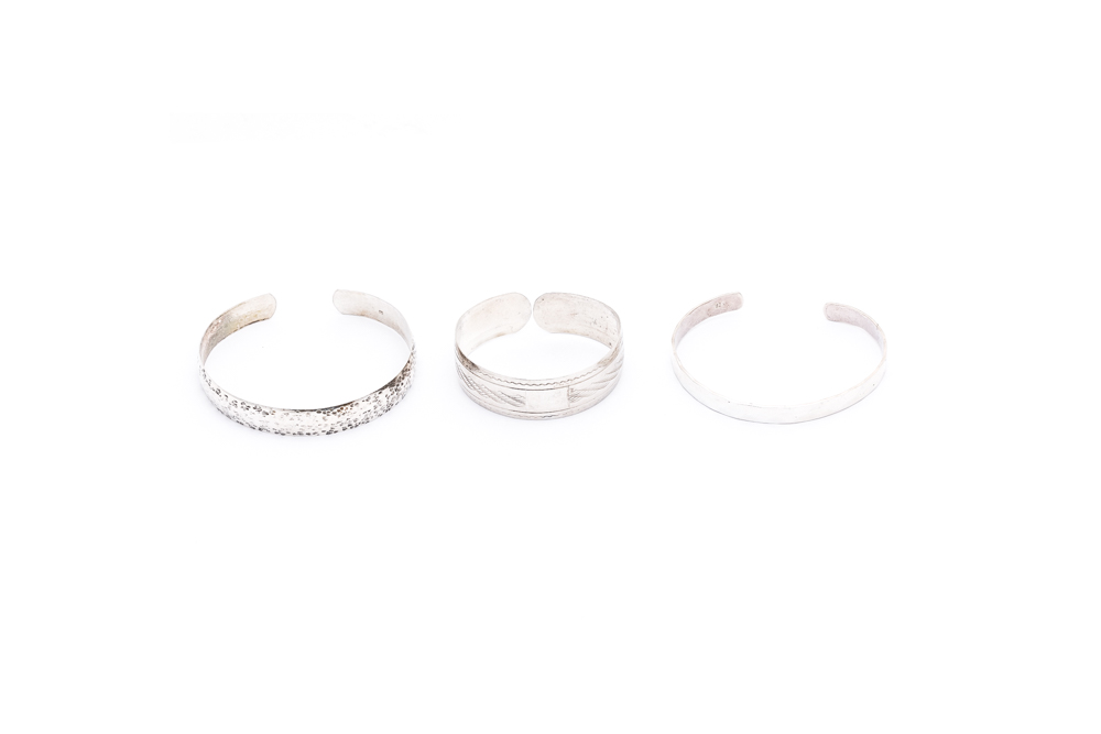 Sterling Silver Cuff Bracelets
