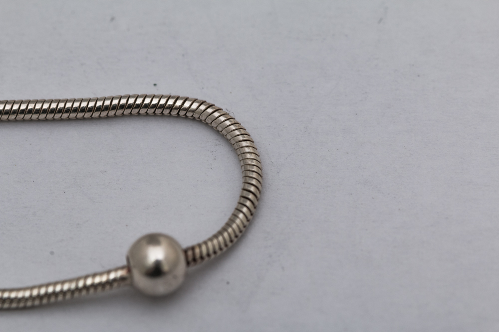 Sterling Silver Religious Themed Bracelet and Necklace