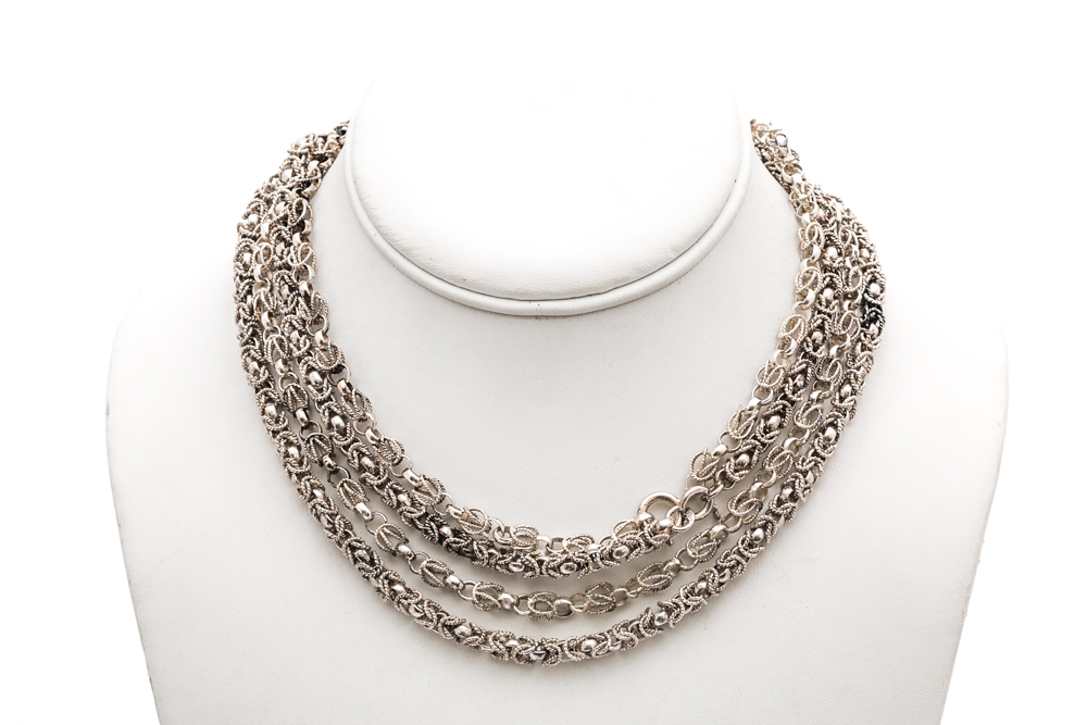 Sterling Silver Necklaces