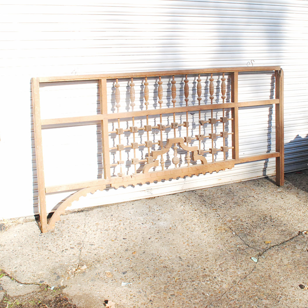 Victorian-Style Porch Spindlework