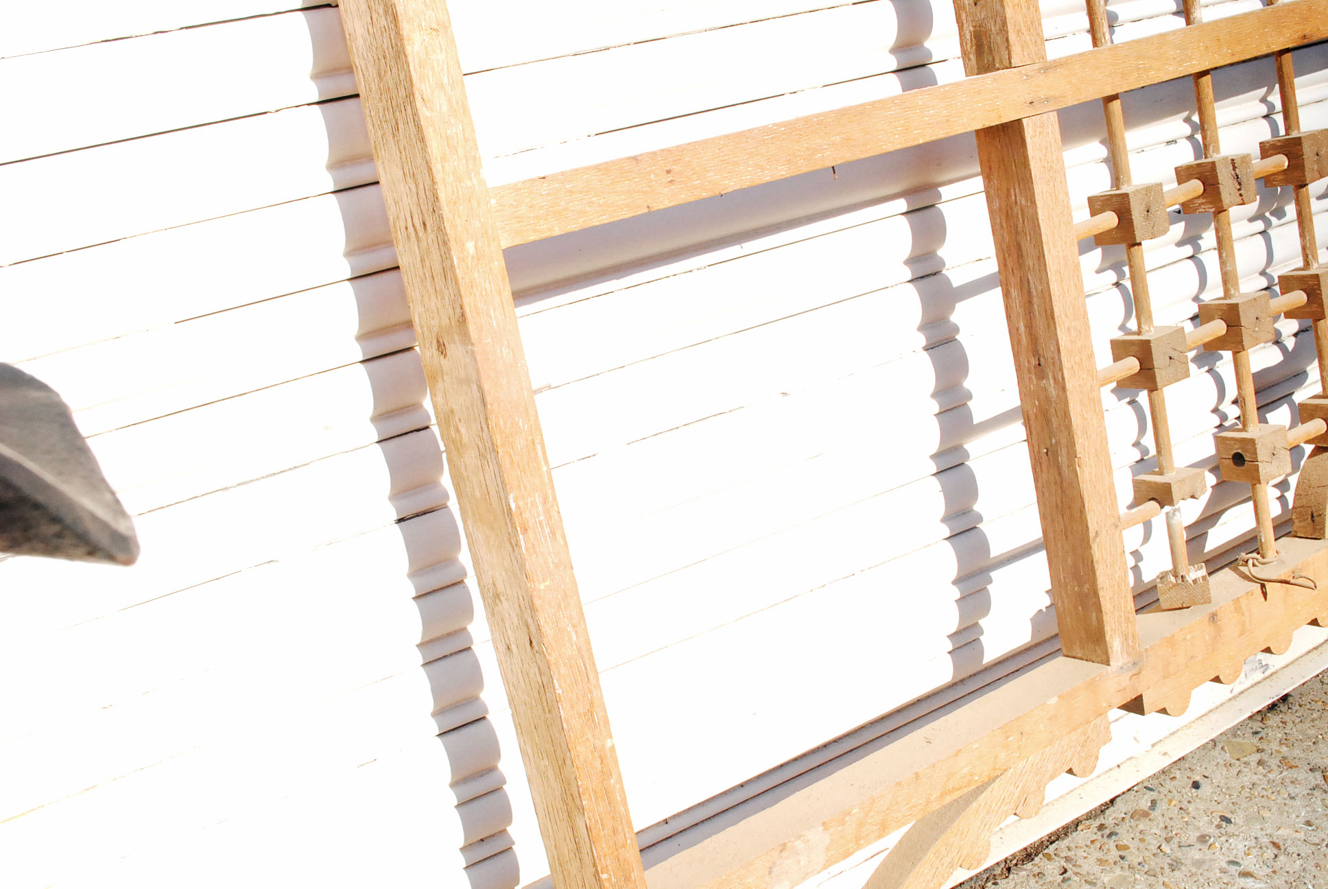 Victorian-Style Porch Spindlework