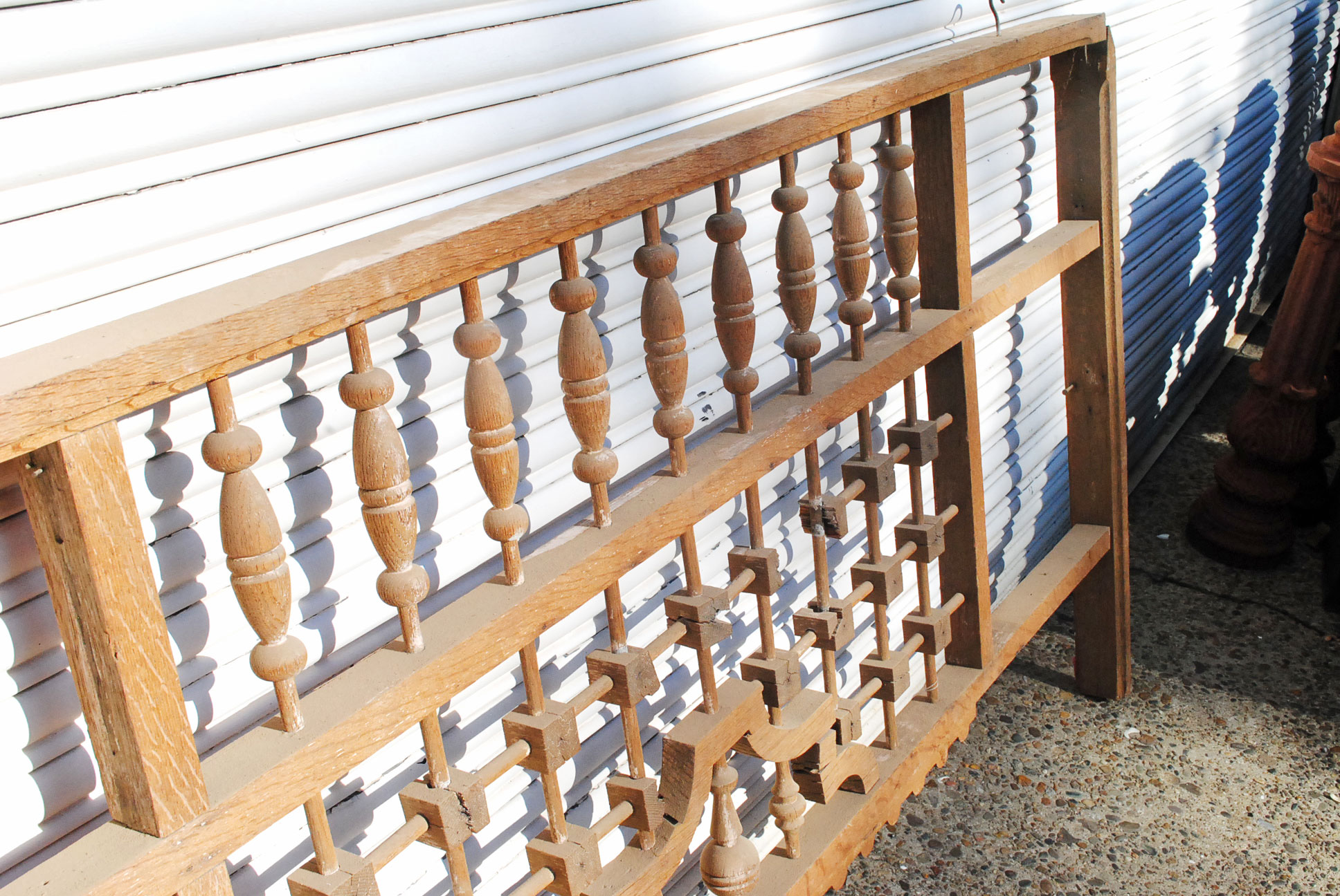 Victorian-Style Porch Spindlework