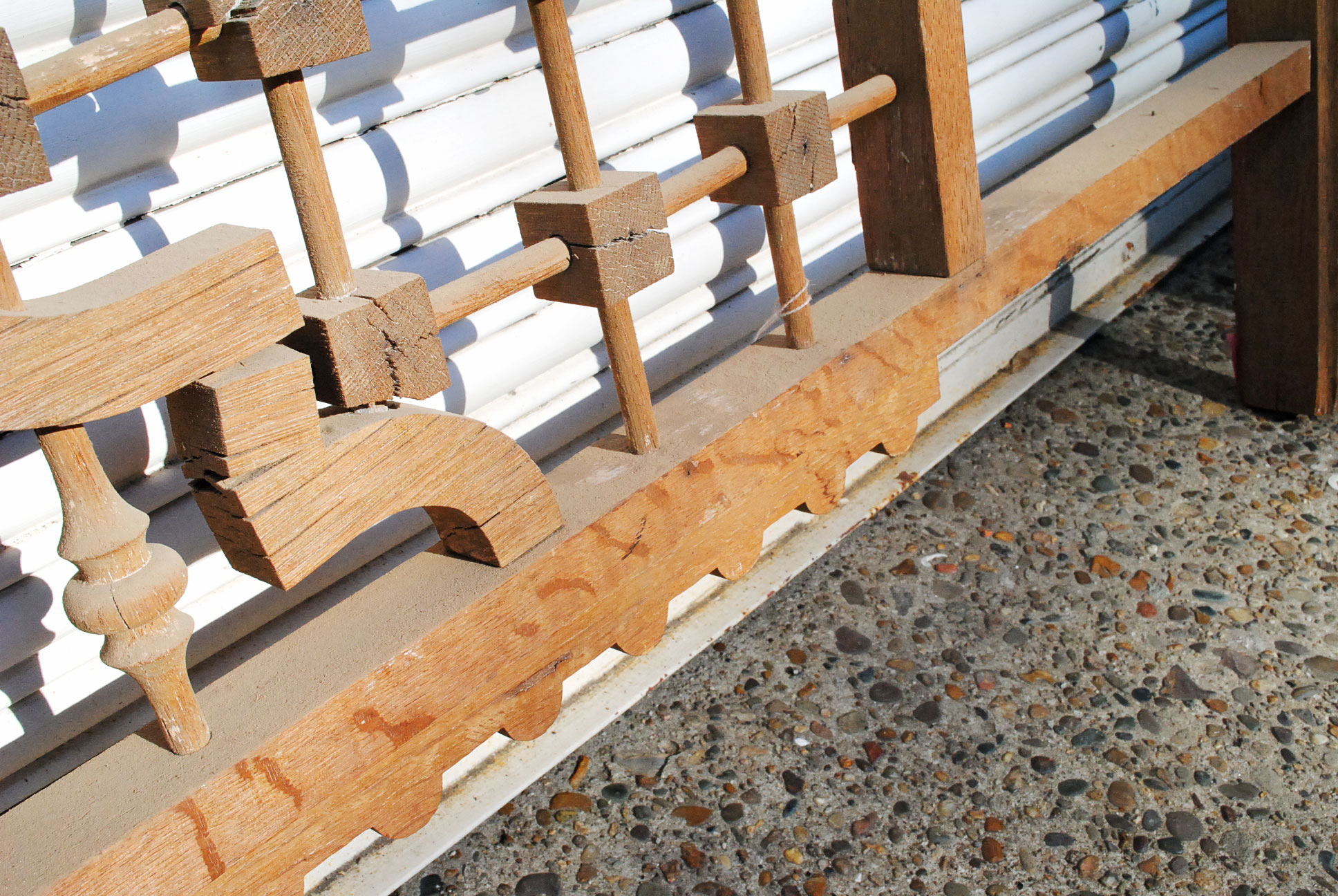 Victorian-Style Porch Spindlework