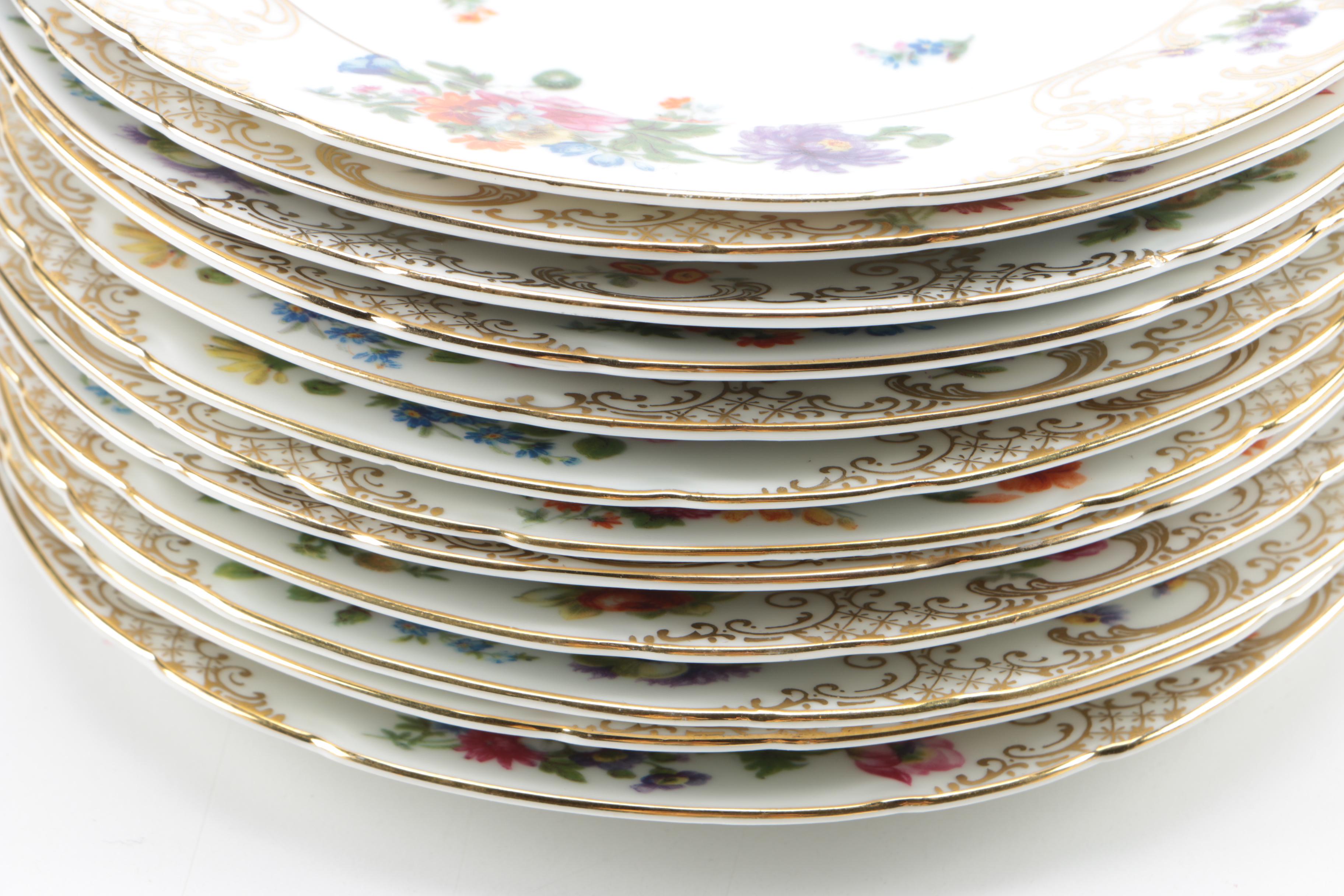 Victoria Czechoslovakia Porcelain Dinnerware
