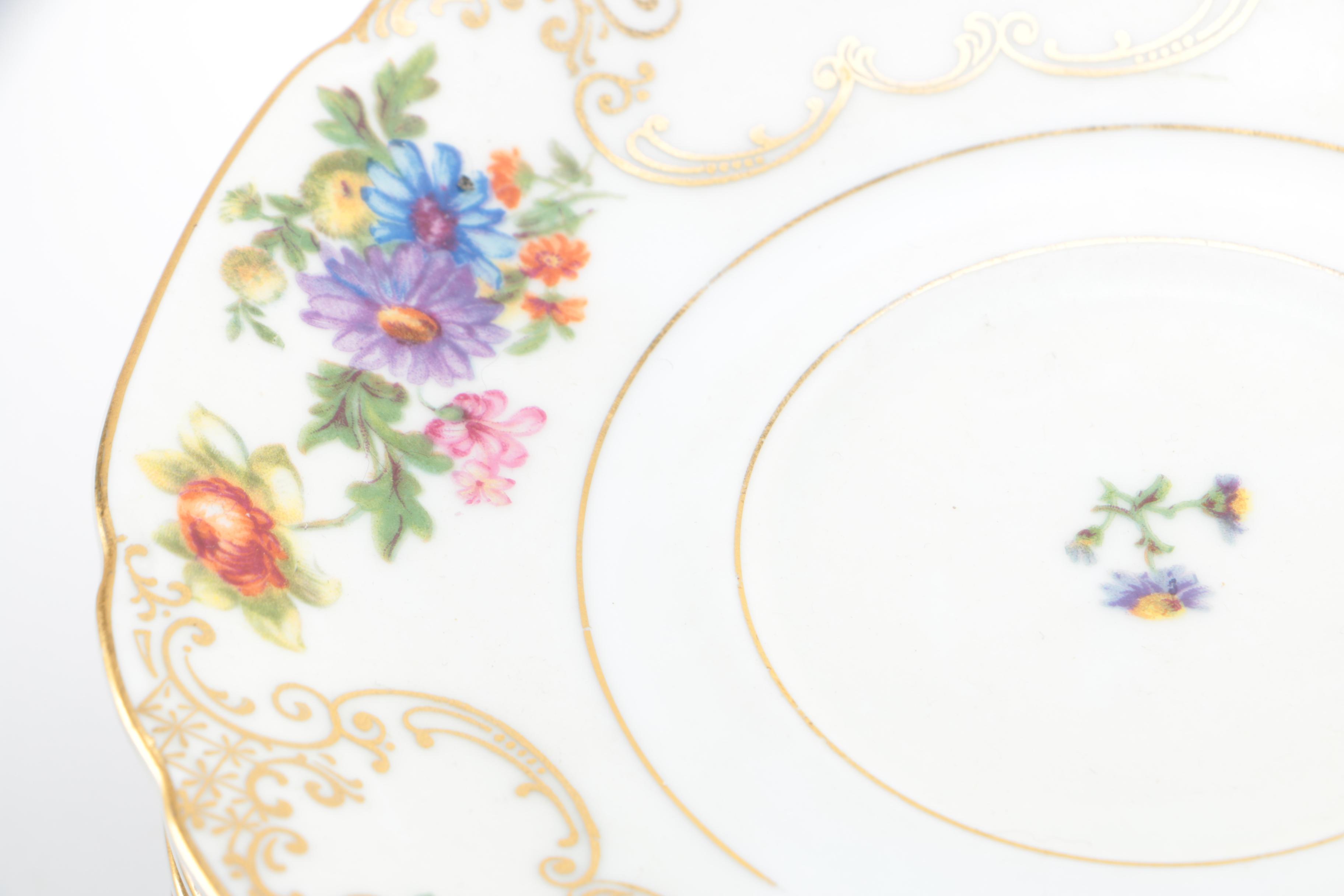 Victoria Czechoslovakia Porcelain Dinnerware
