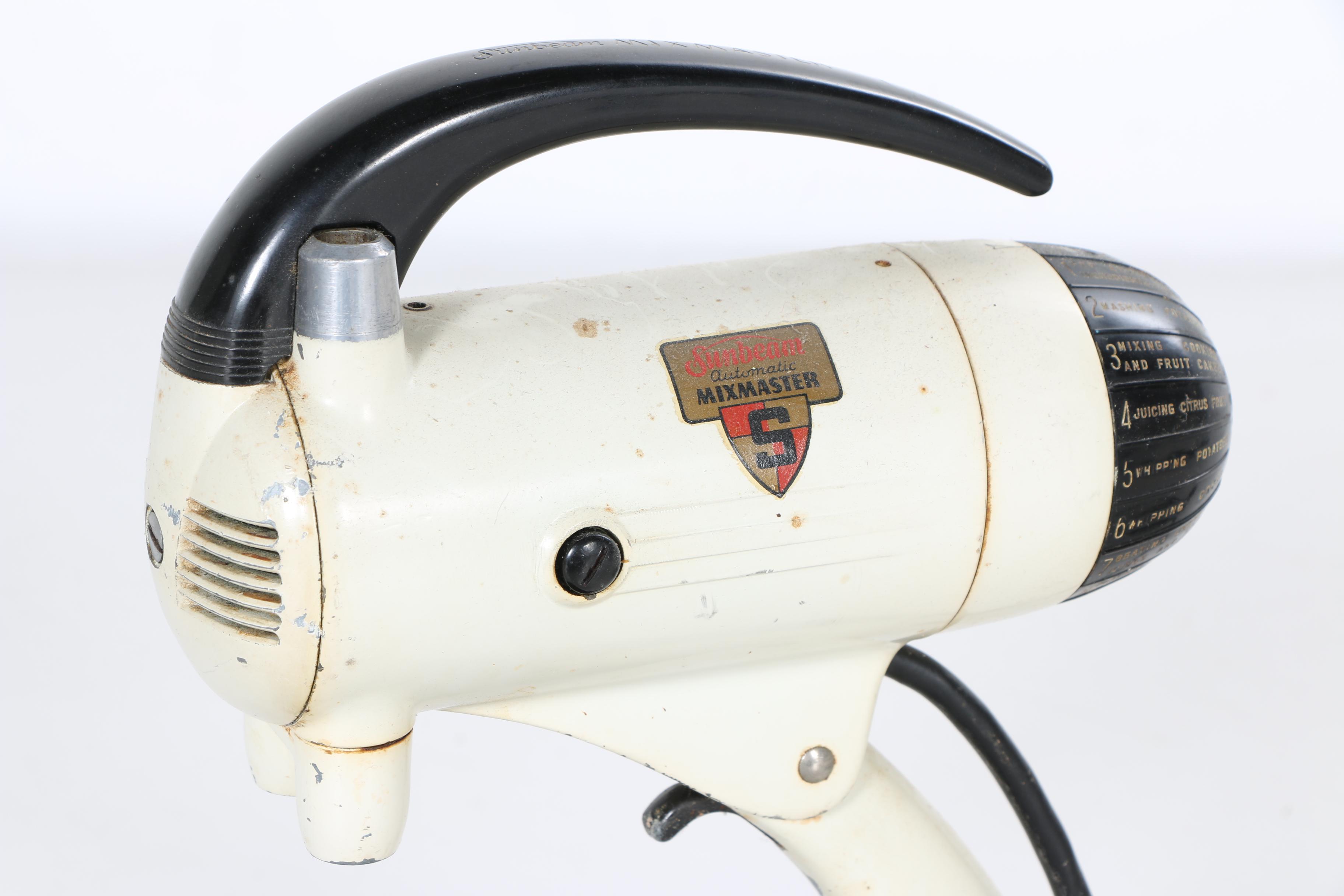 Vintage Sunbeam Automatic Mixmaster Stand Mixers and Toaster