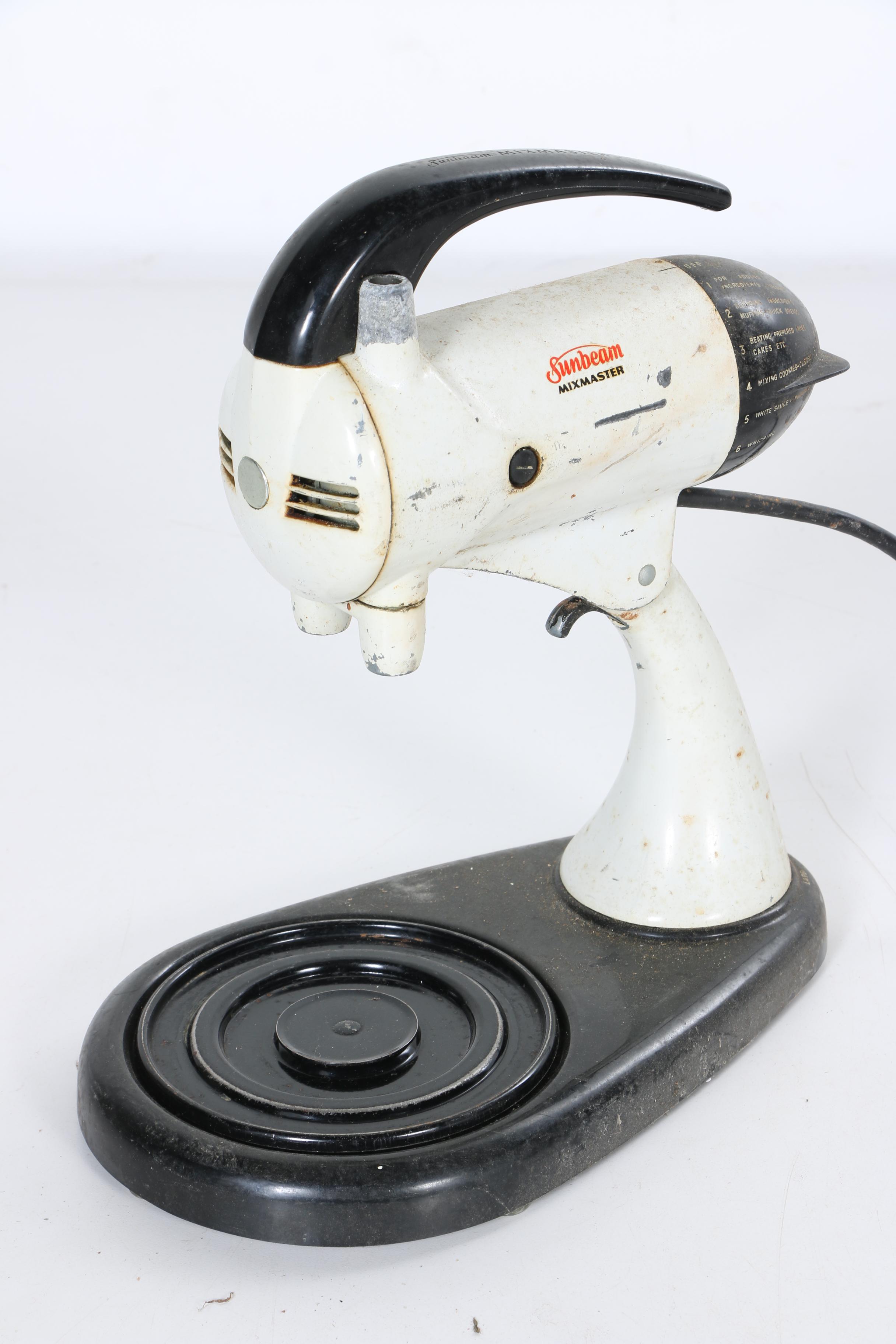 Vintage Sunbeam Automatic Mixmaster Stand Mixers and Toaster