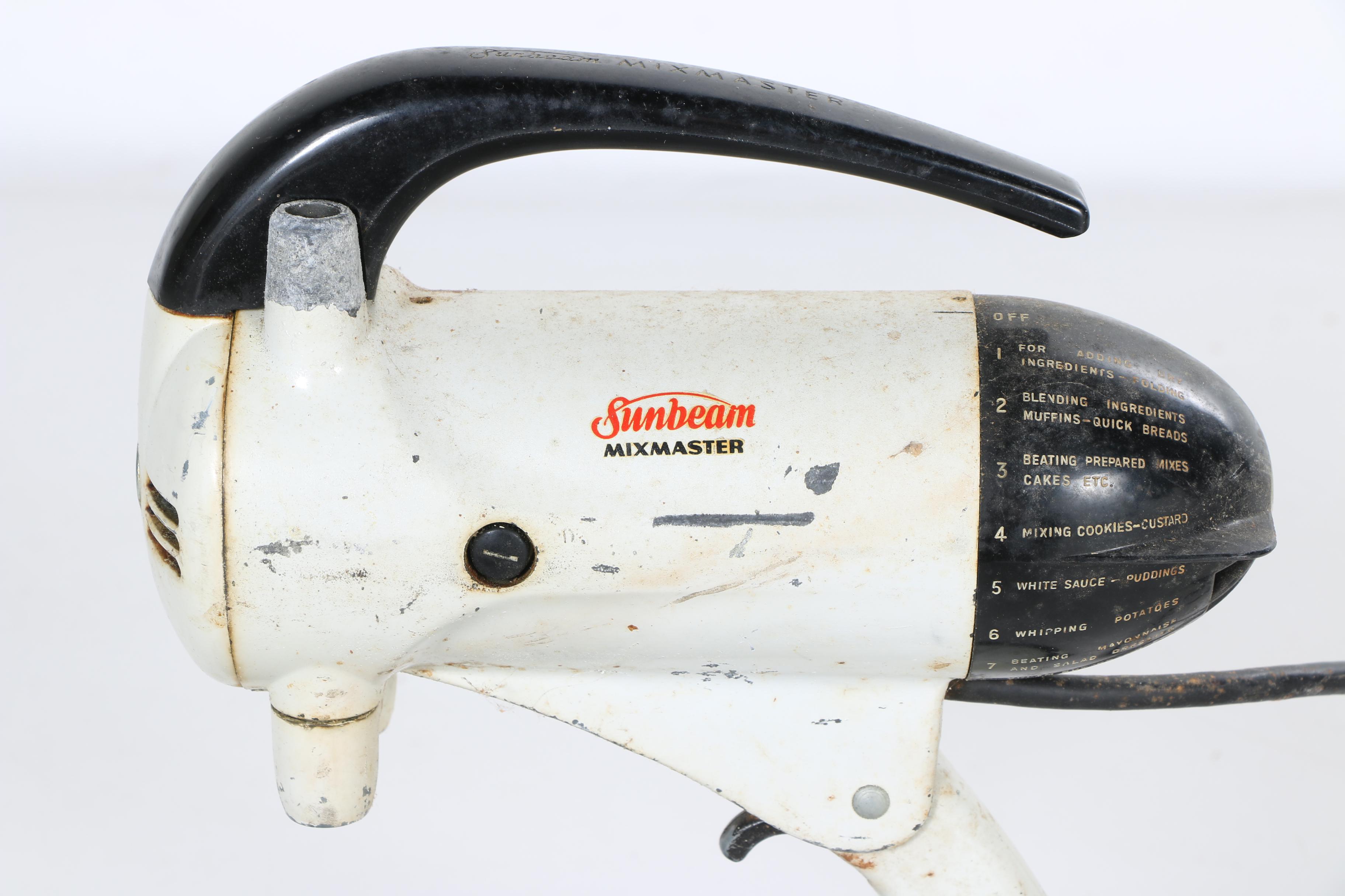 Vintage Sunbeam Automatic Mixmaster Stand Mixers and Toaster