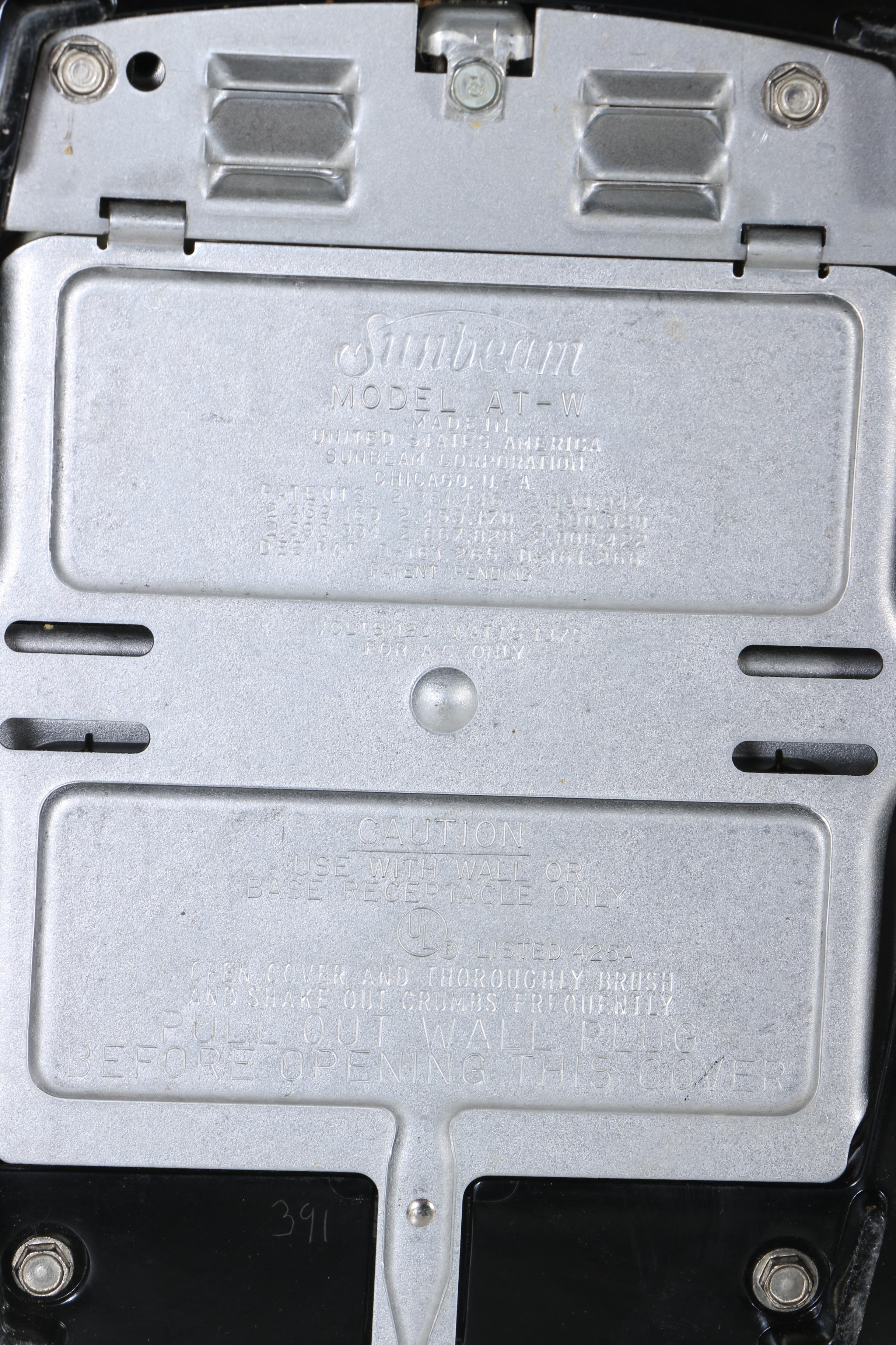 Vintage Sunbeam Automatic Mixmaster Stand Mixers and Toaster