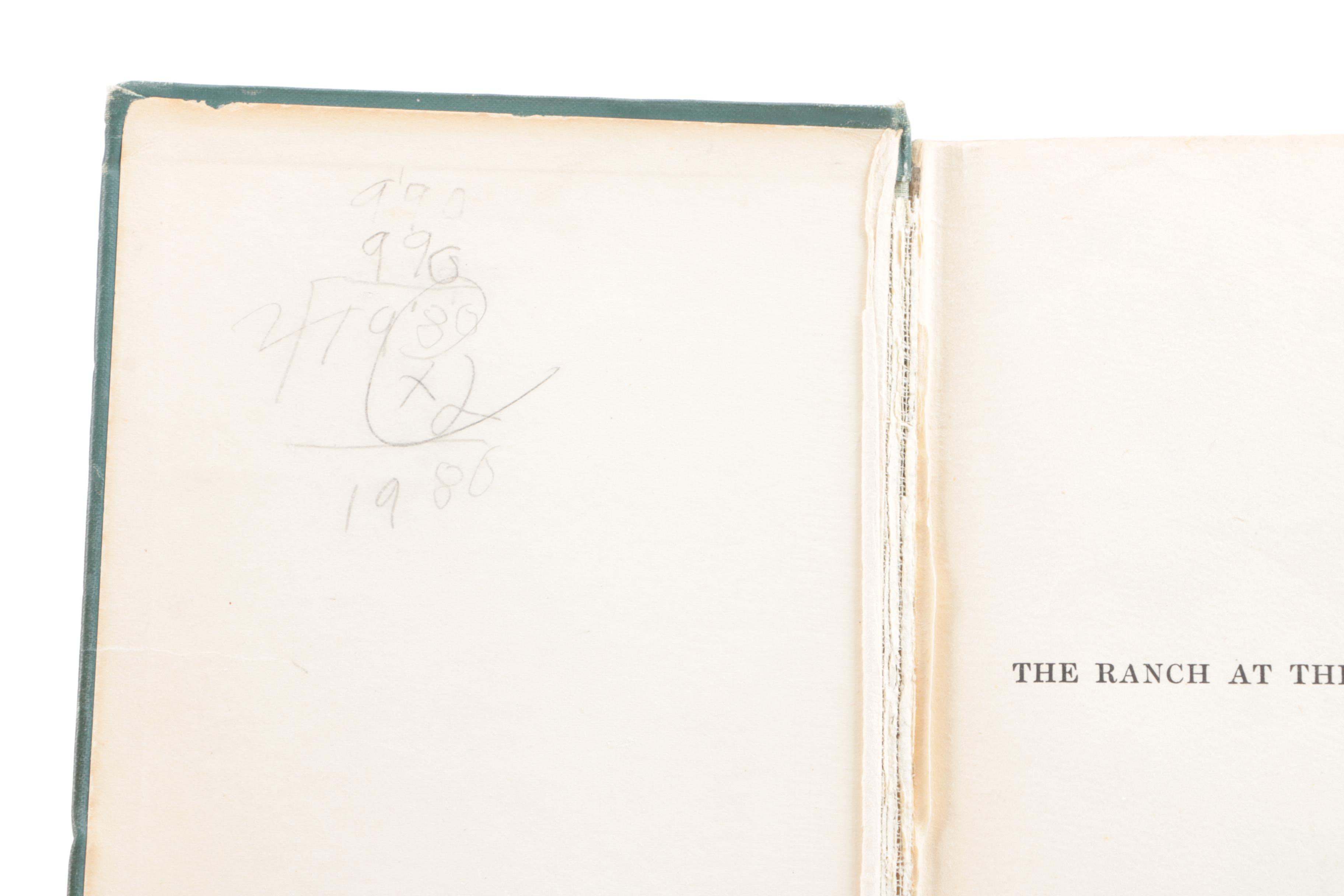 Antique Western Novels and Vintage Spanish-English Dictionary