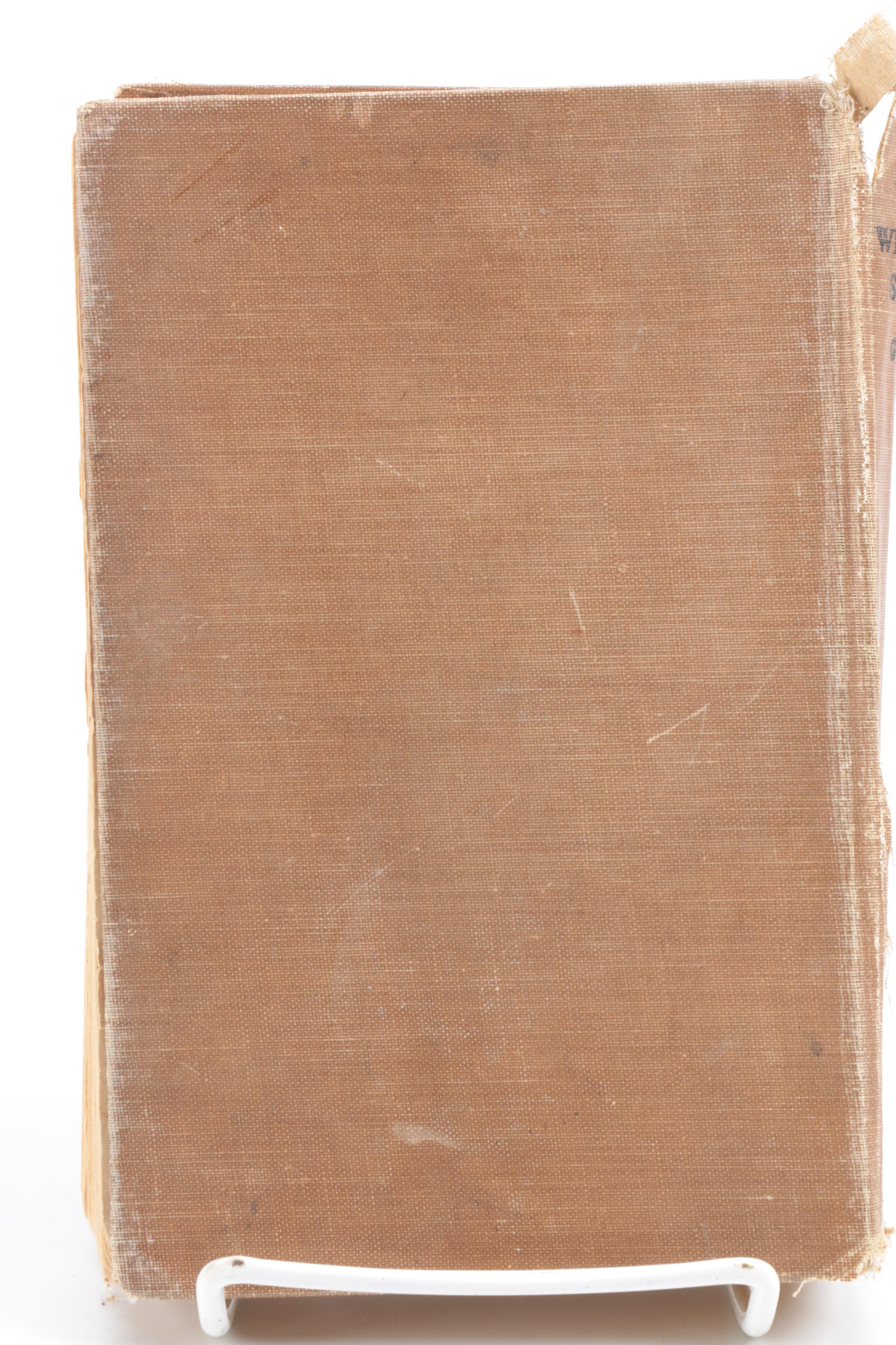 Antique Western Novels and Vintage Spanish-English Dictionary