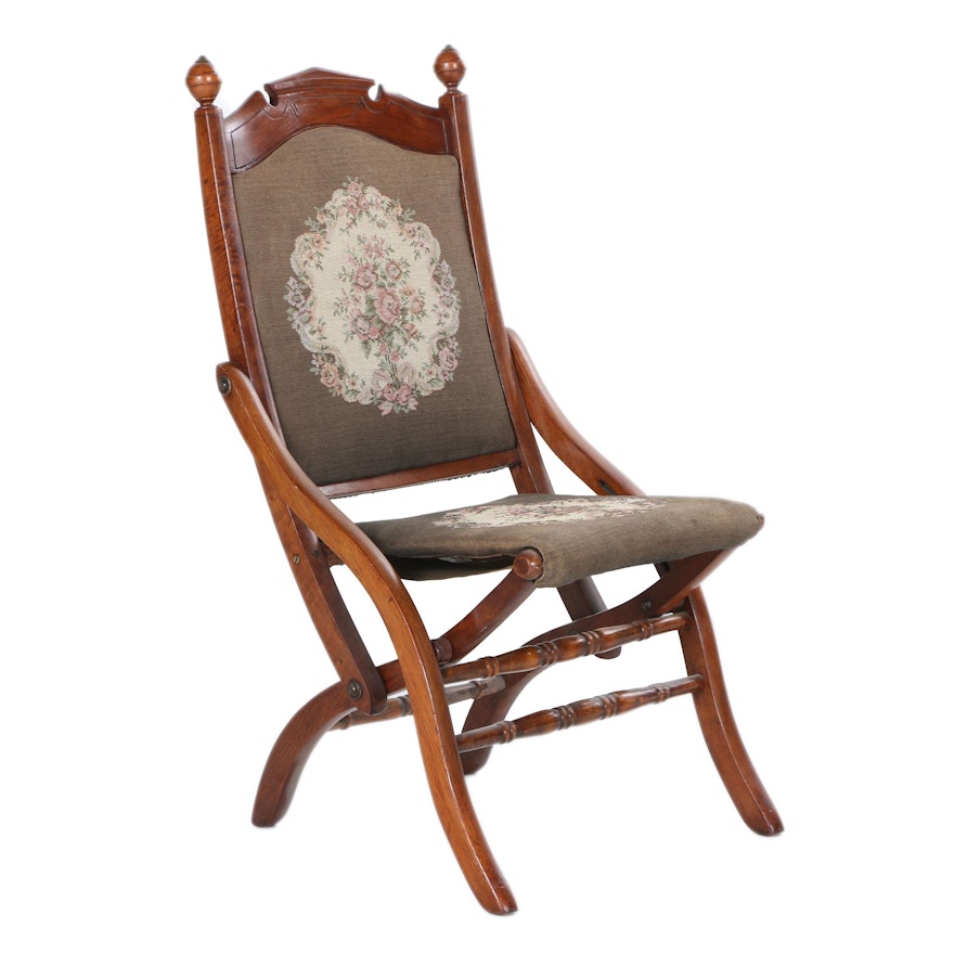 Victorian Style Folding Chair