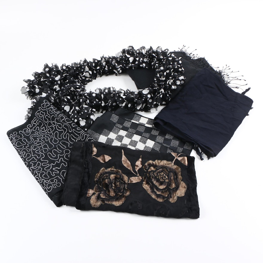Women's Scarf Collection Including Ann Klein