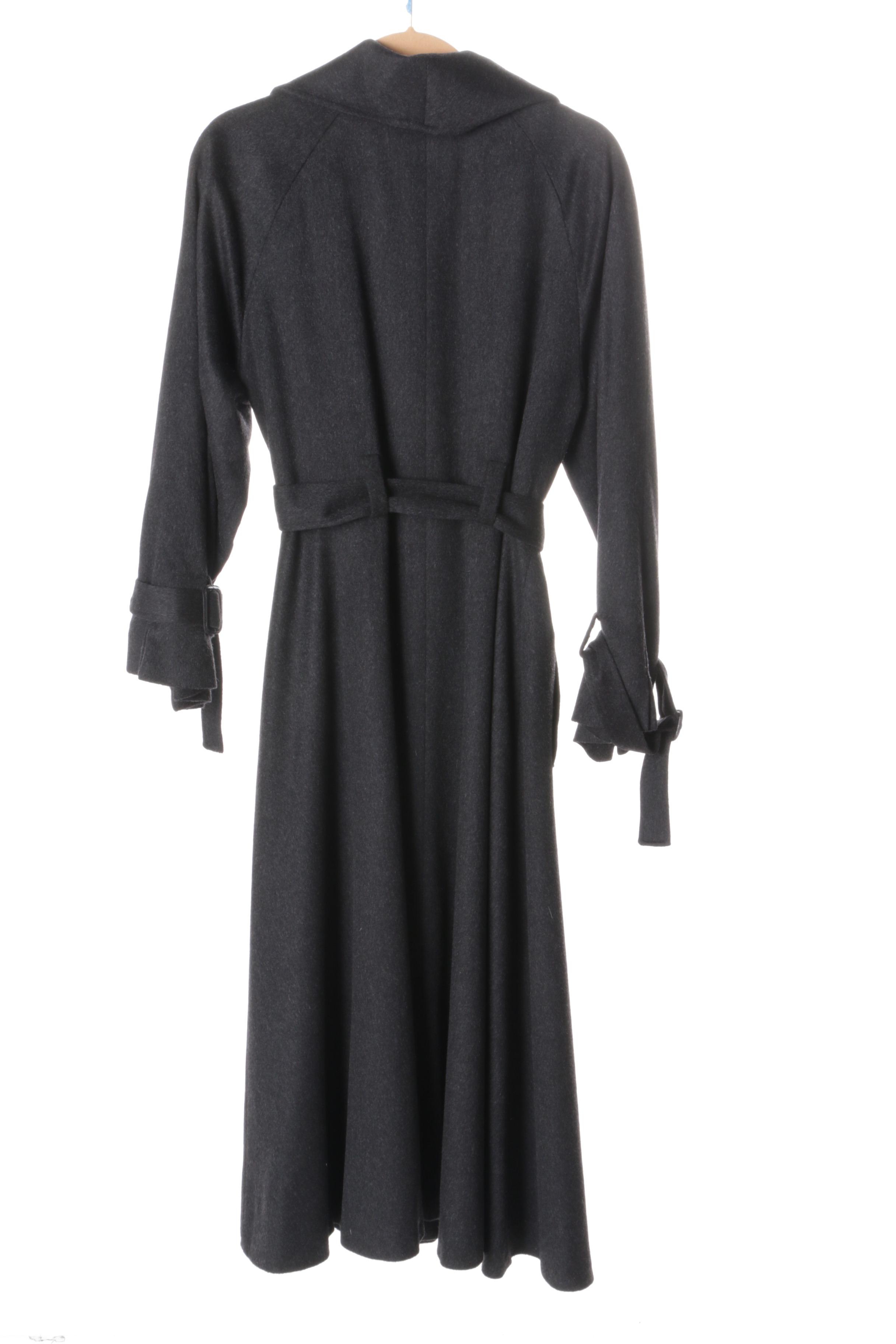 Women's Black Overcoats Including Calvin Klein