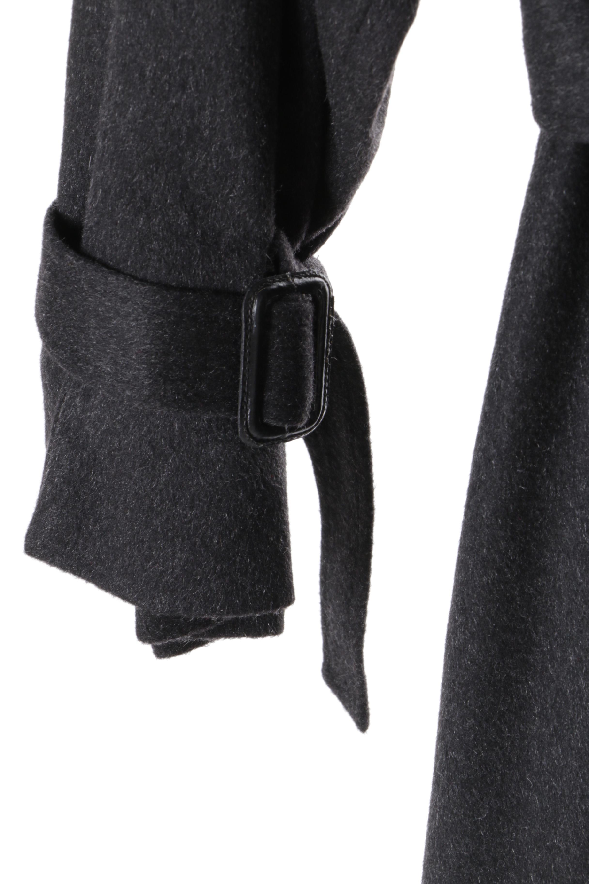 Women's Black Overcoats Including Calvin Klein