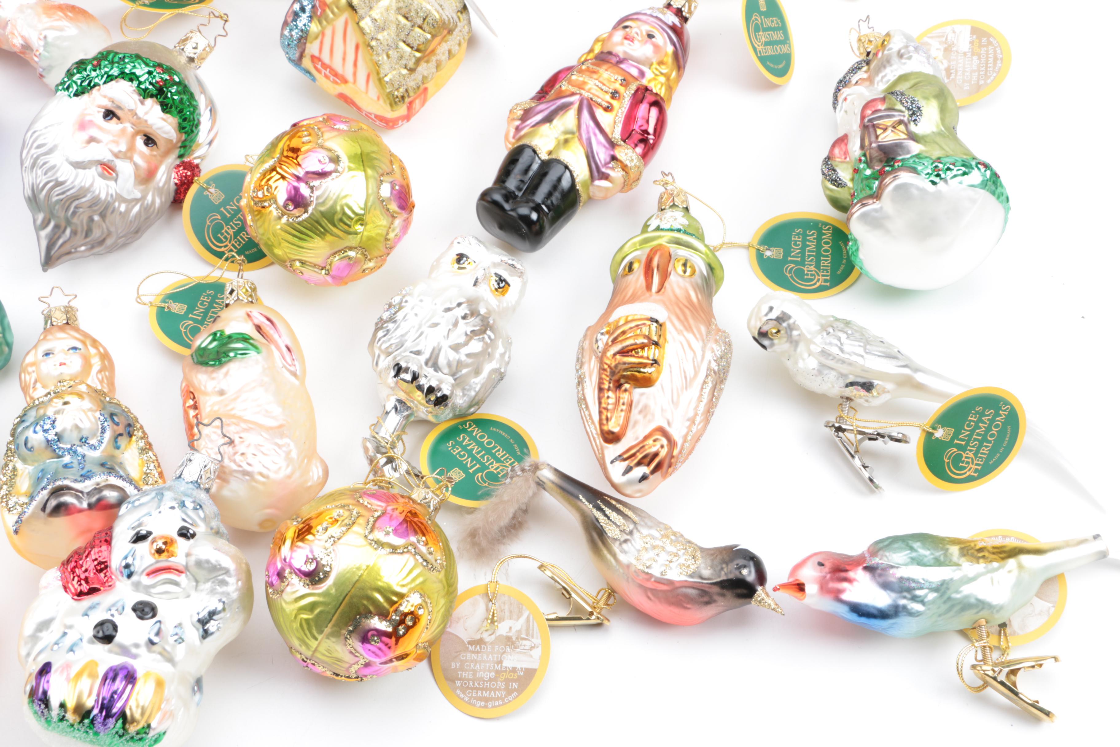 Inge's Christmas Heirlooms Christmas Ornaments