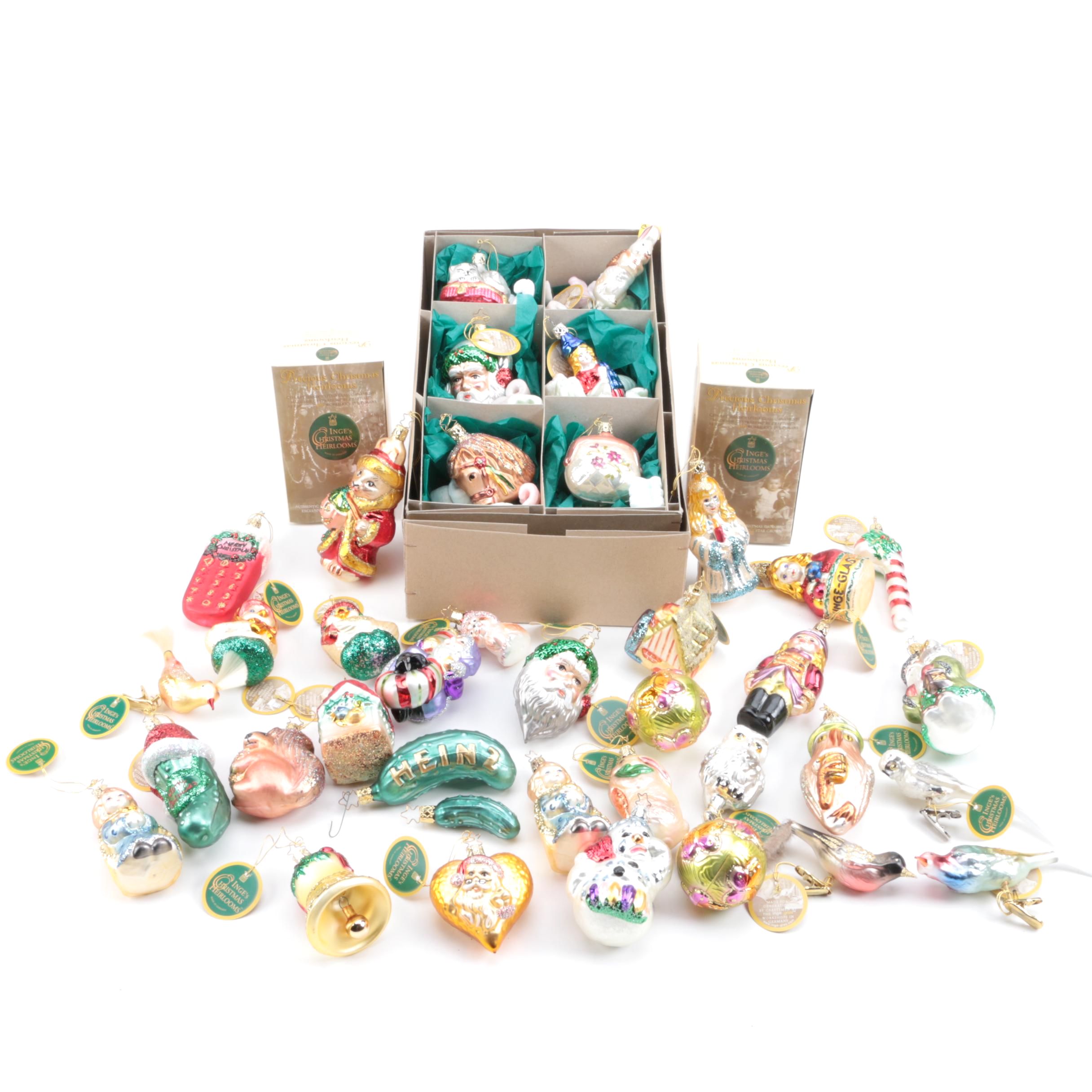 Inge's Christmas Heirlooms Christmas Ornaments