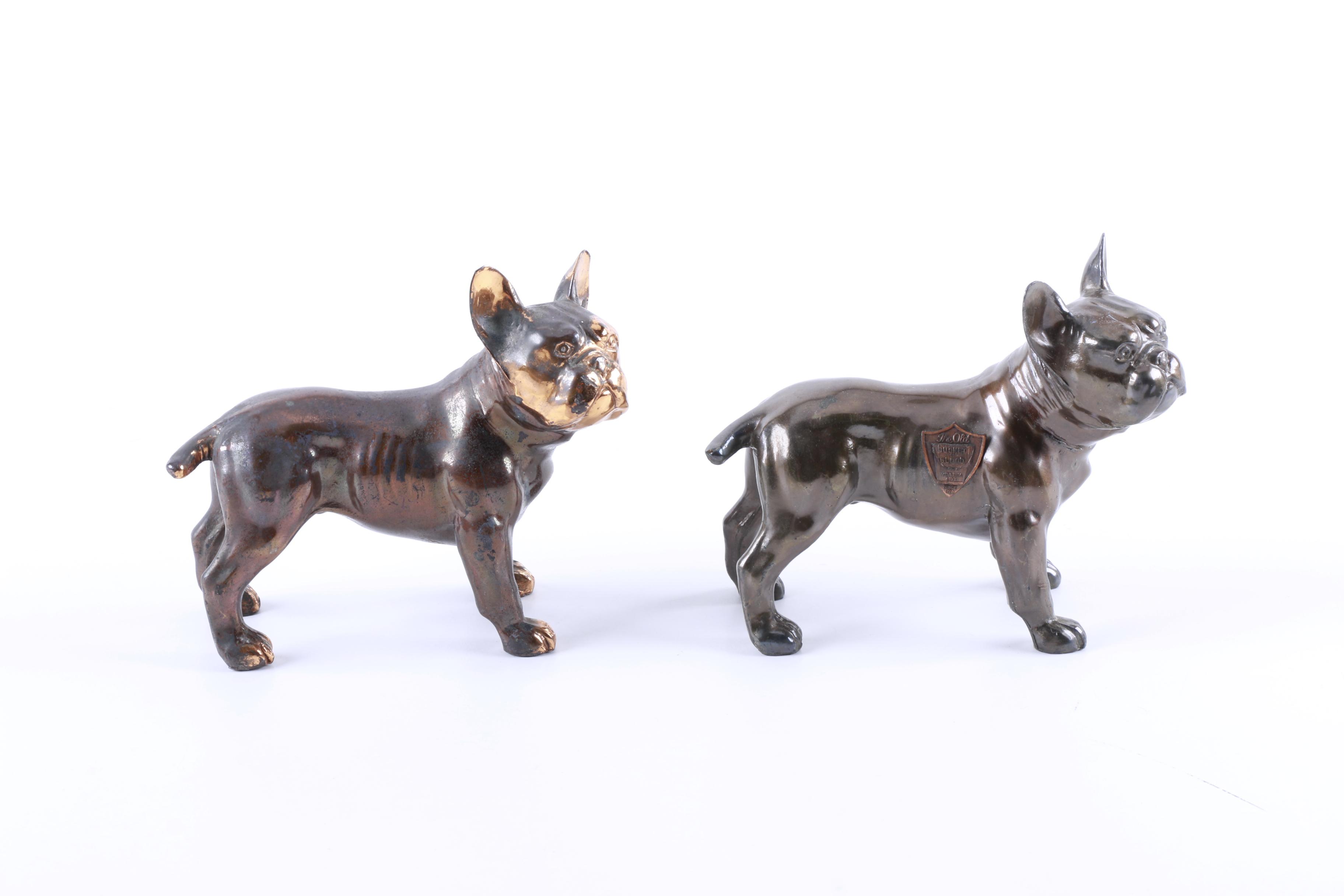 Vintage Metal Dog Figurines