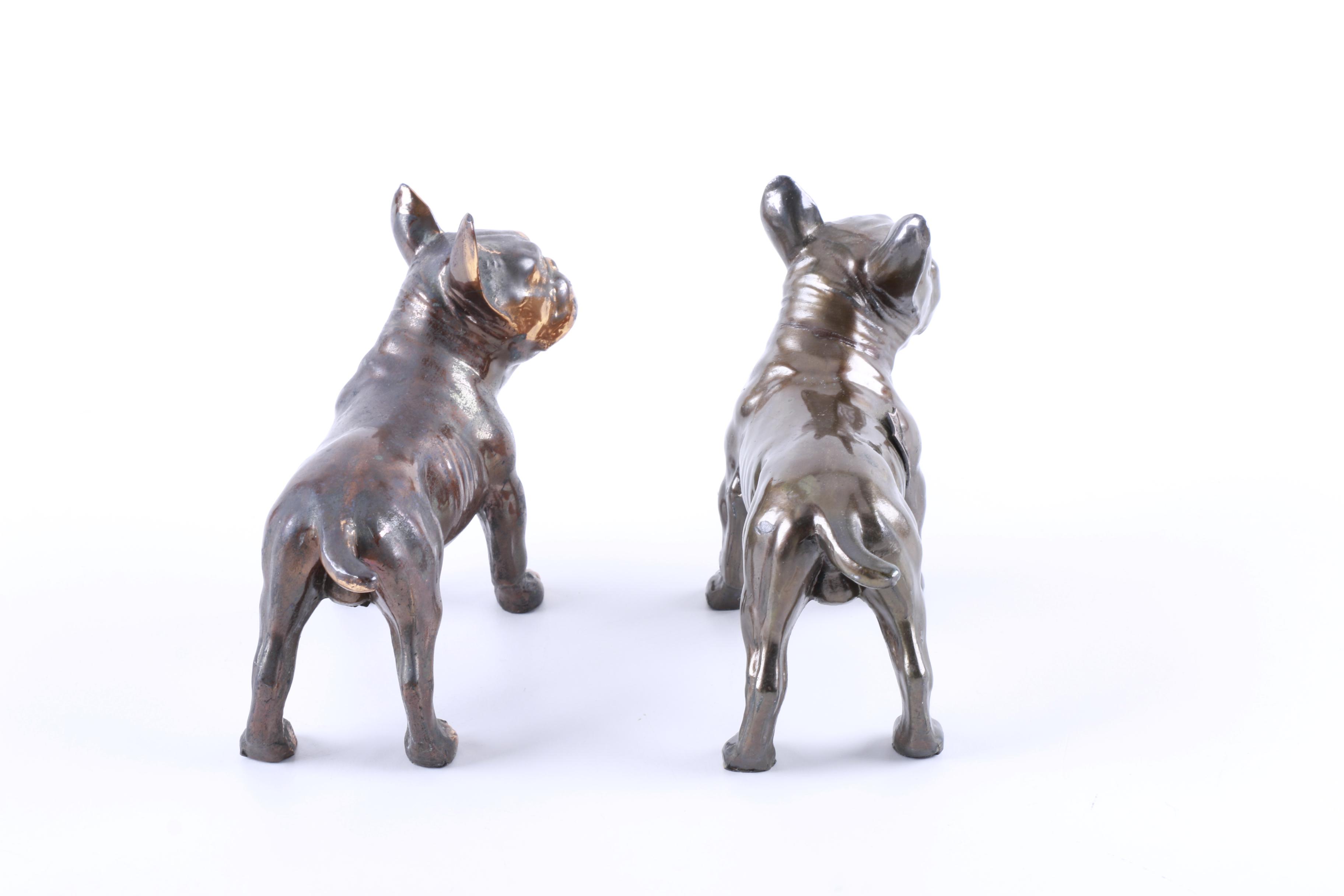 Vintage Metal Dog Figurines