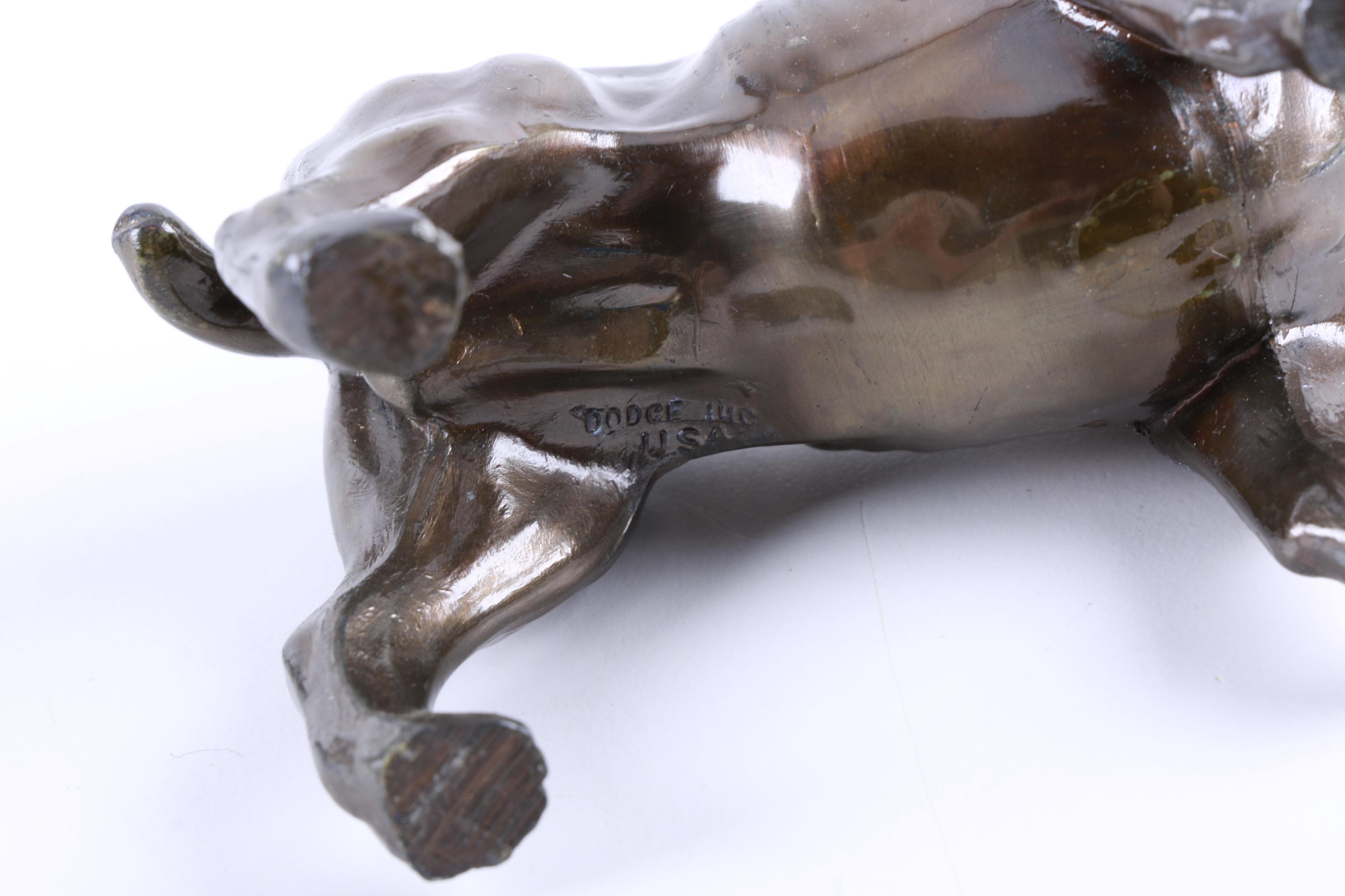 Vintage Metal Dog Figurines