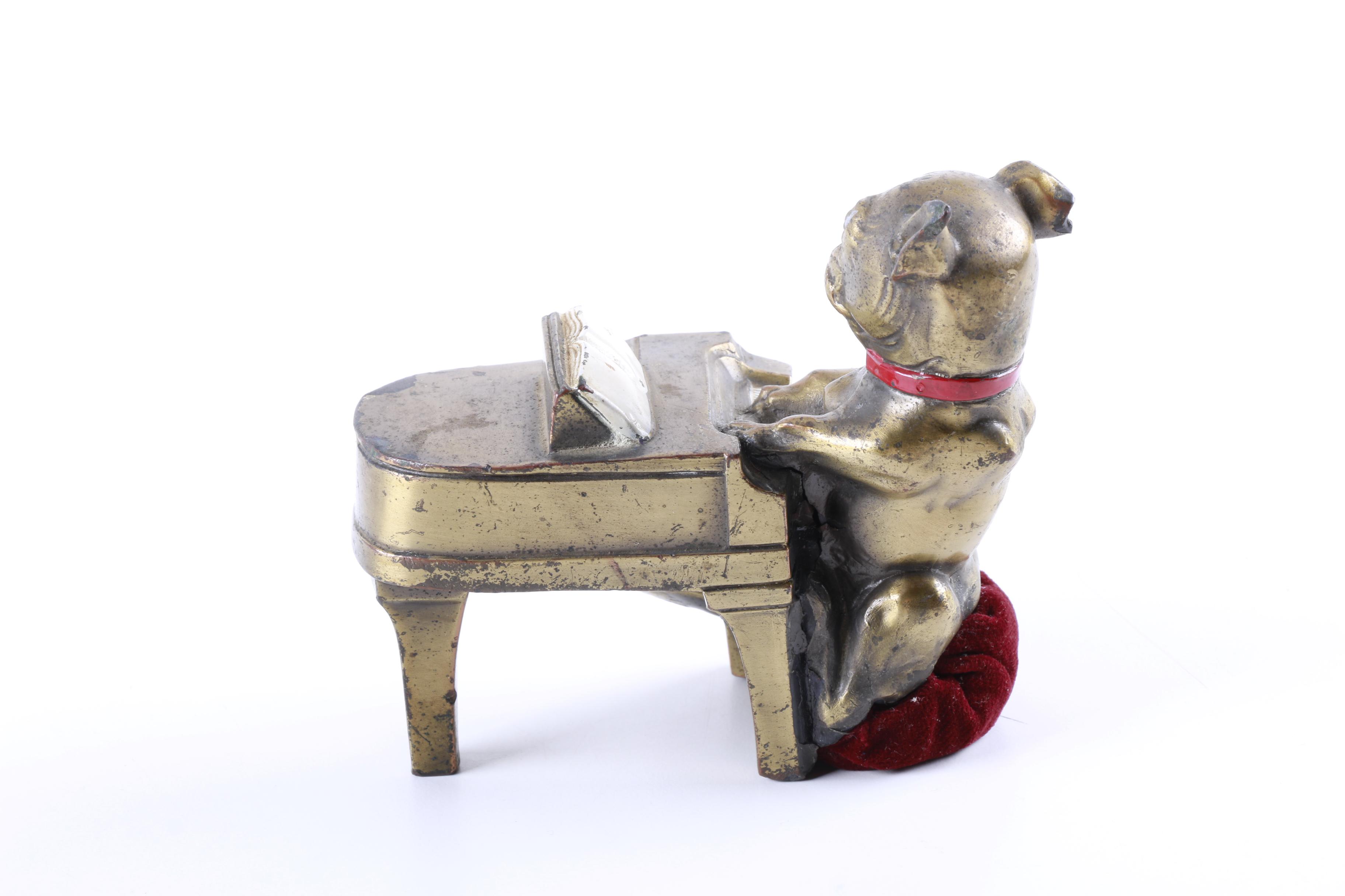 Vintage Metal Dog Figurines