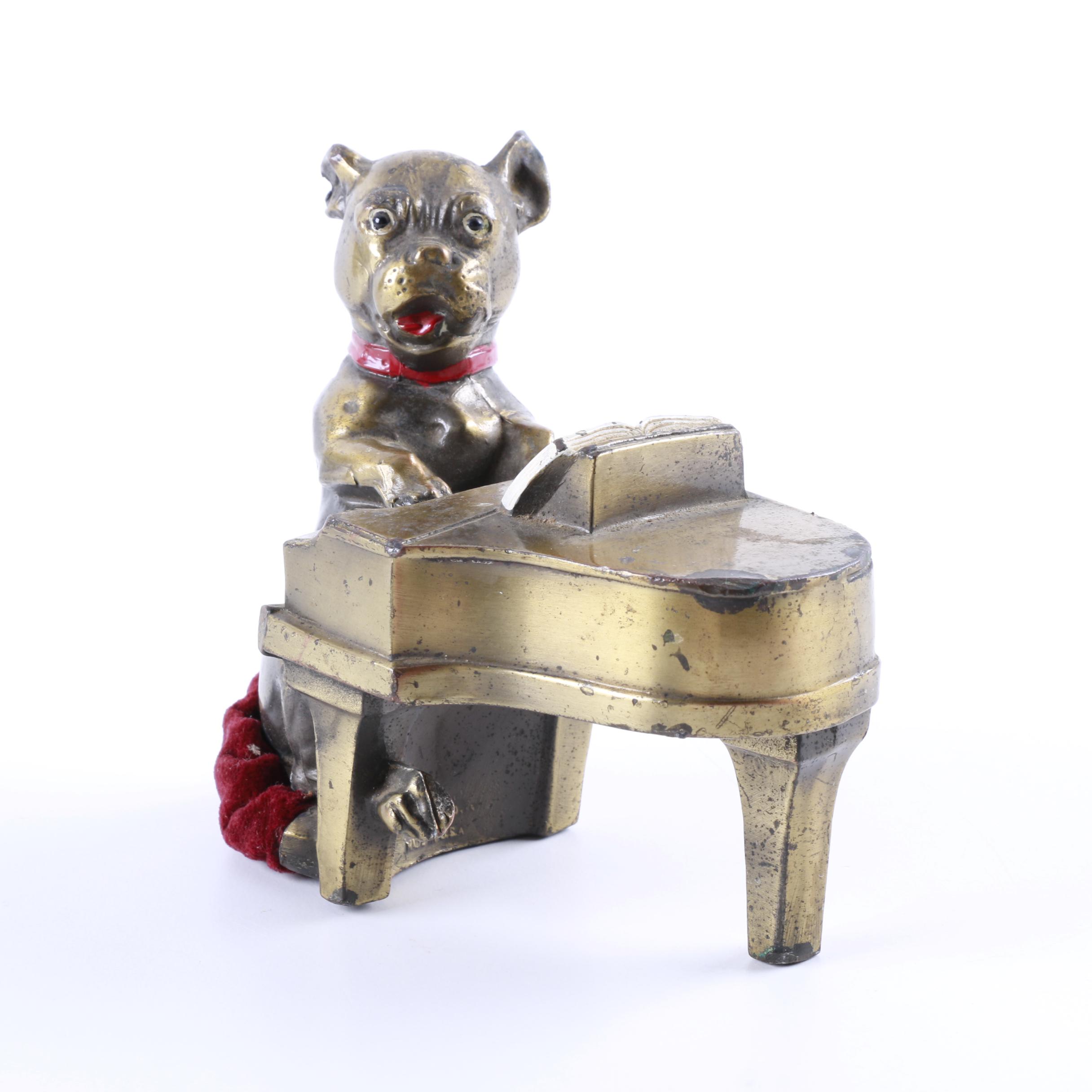 Vintage Metal Dog Figurines