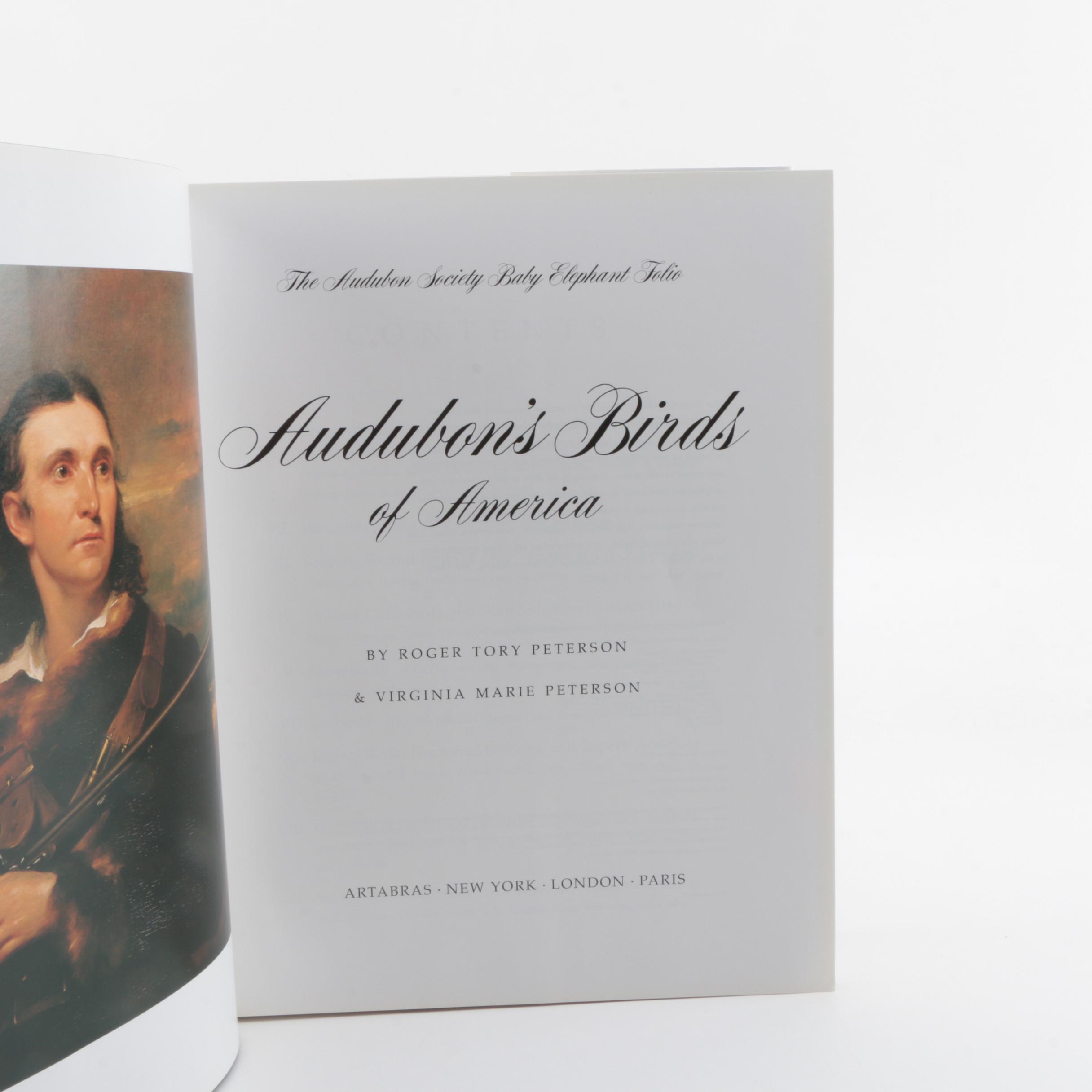 Audubon's "Birds of America" Audubon Society Baby Elephant Folio Edition