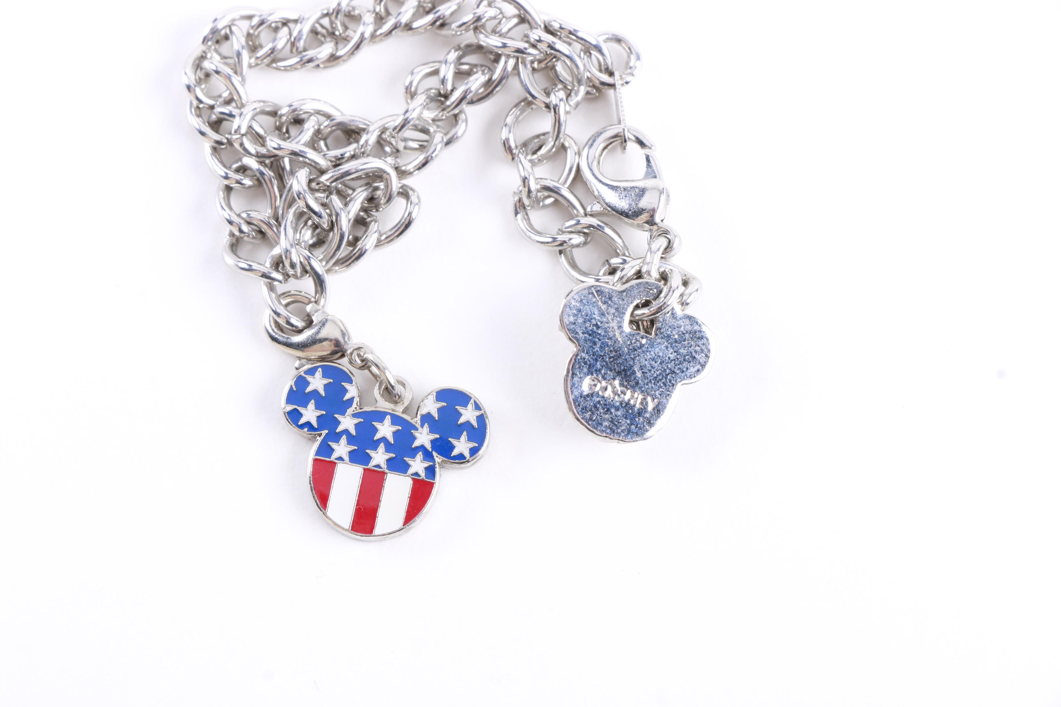 Costume Jewelry Assortment Including Disney and Coro