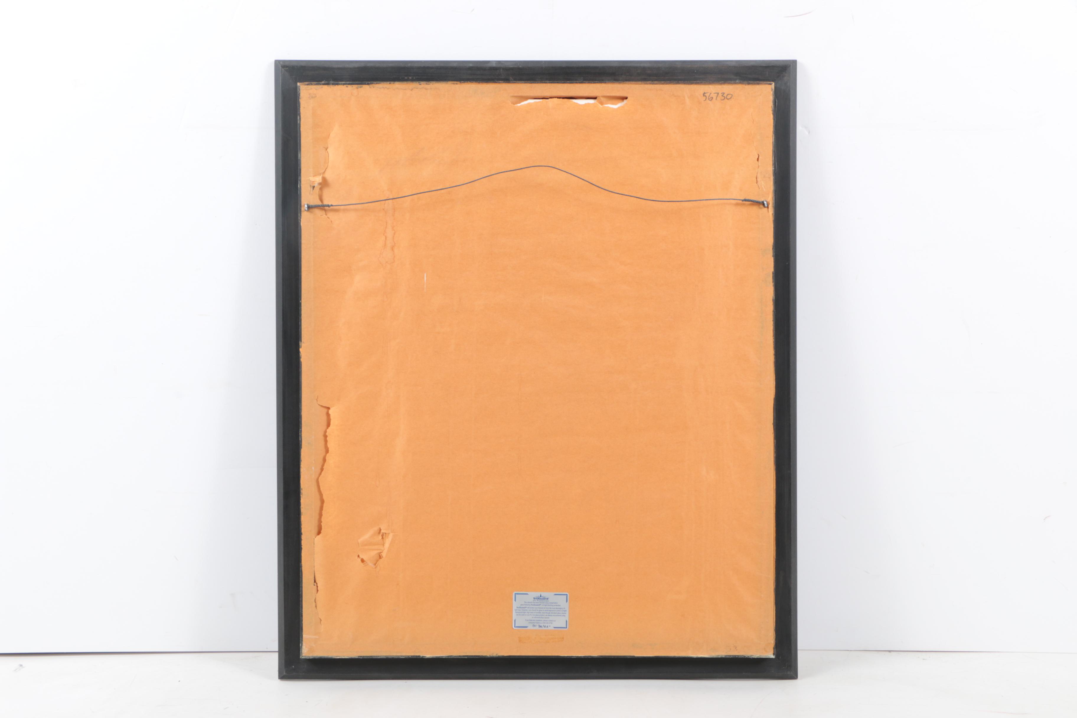 Gelatin-Silver Photograph Male Torso with Tazmanian Devil Tattoo