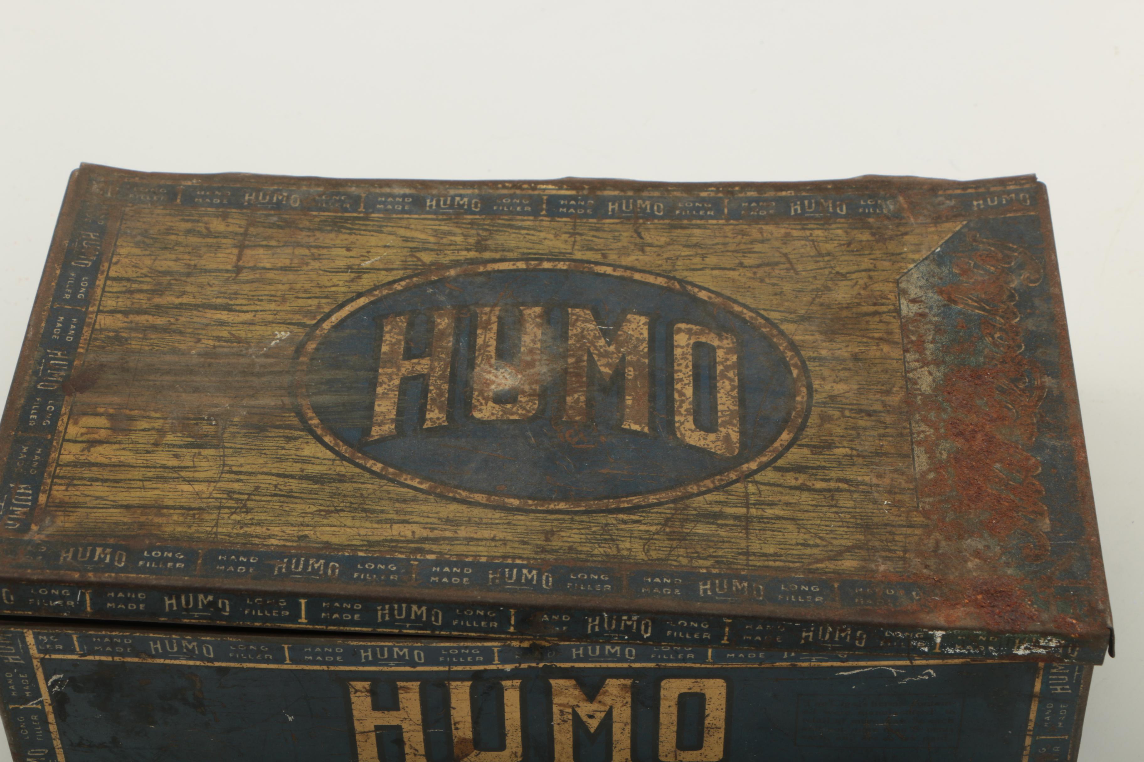 Vintage Cigar and Tums Tins