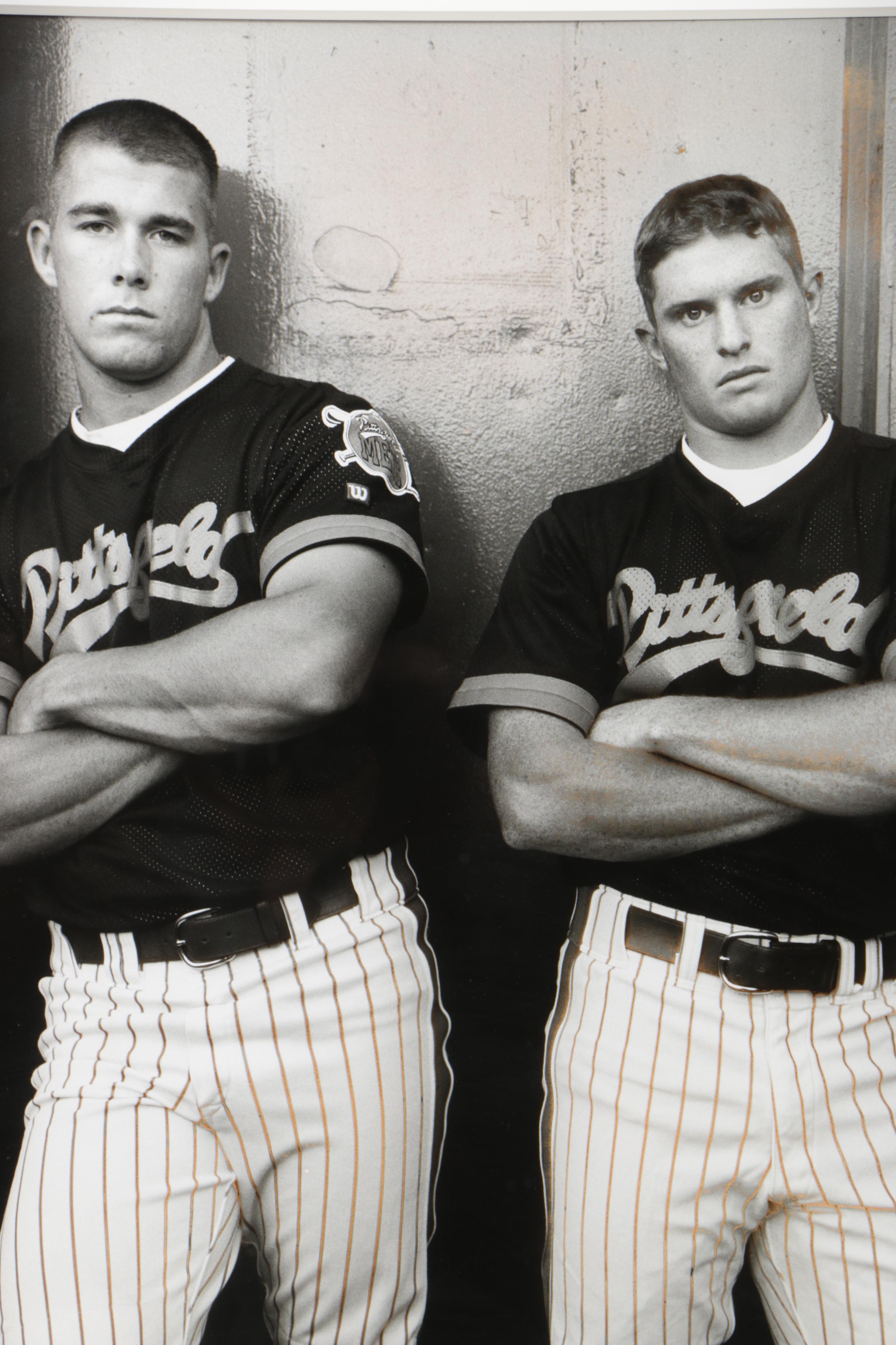 Photograph of Men in Pittsfield Baseball Uniforms