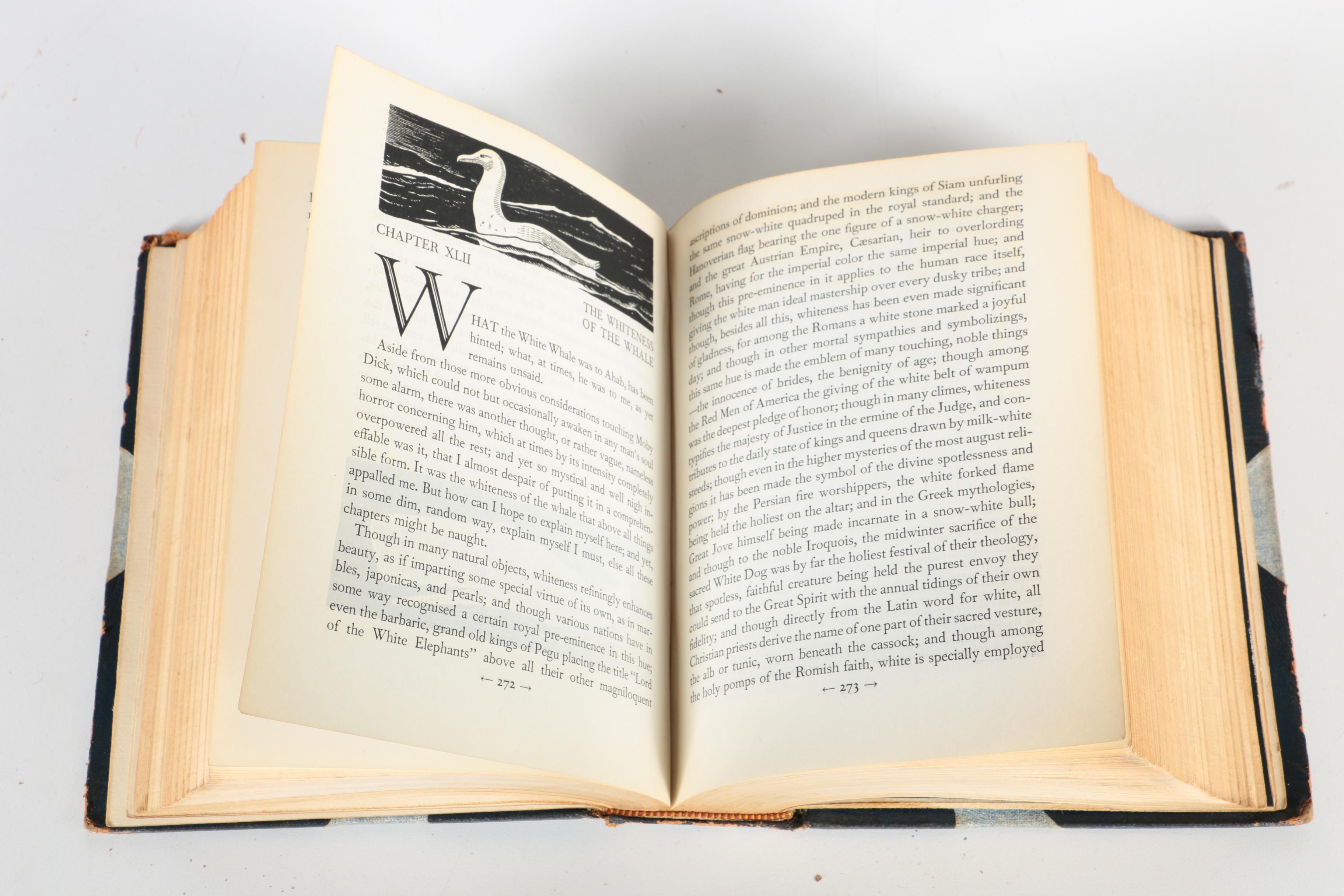 1930 "Moby Dick" Illustrated by Rockwell Kent
