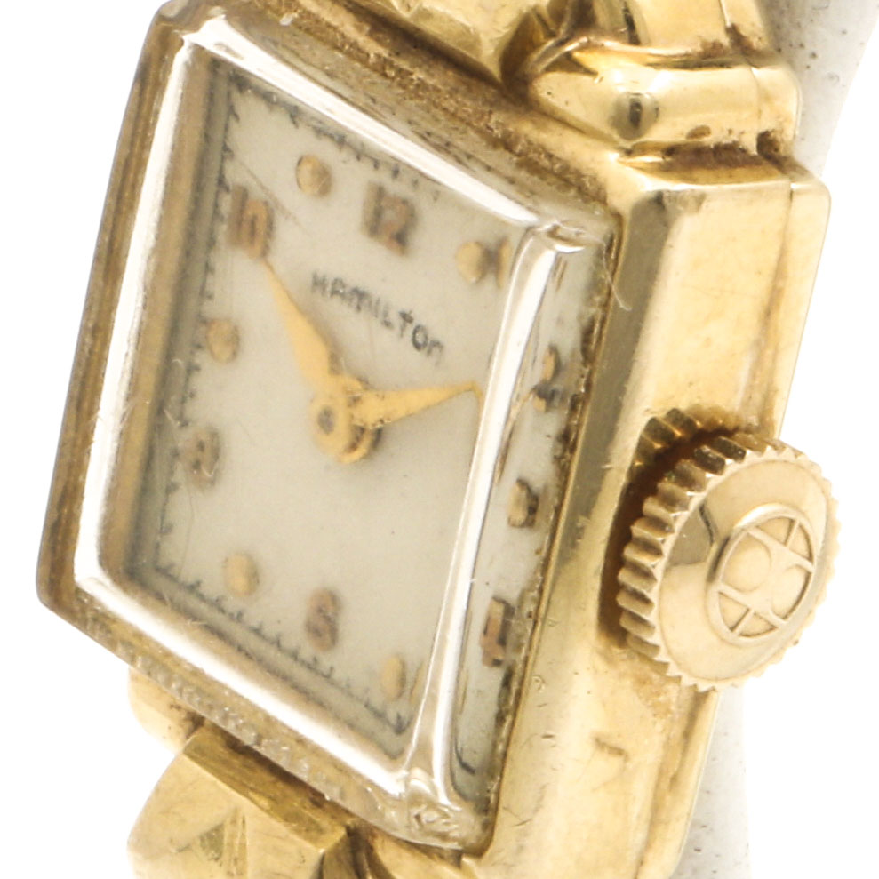 Hamilton 14K Yellow Gold Watch