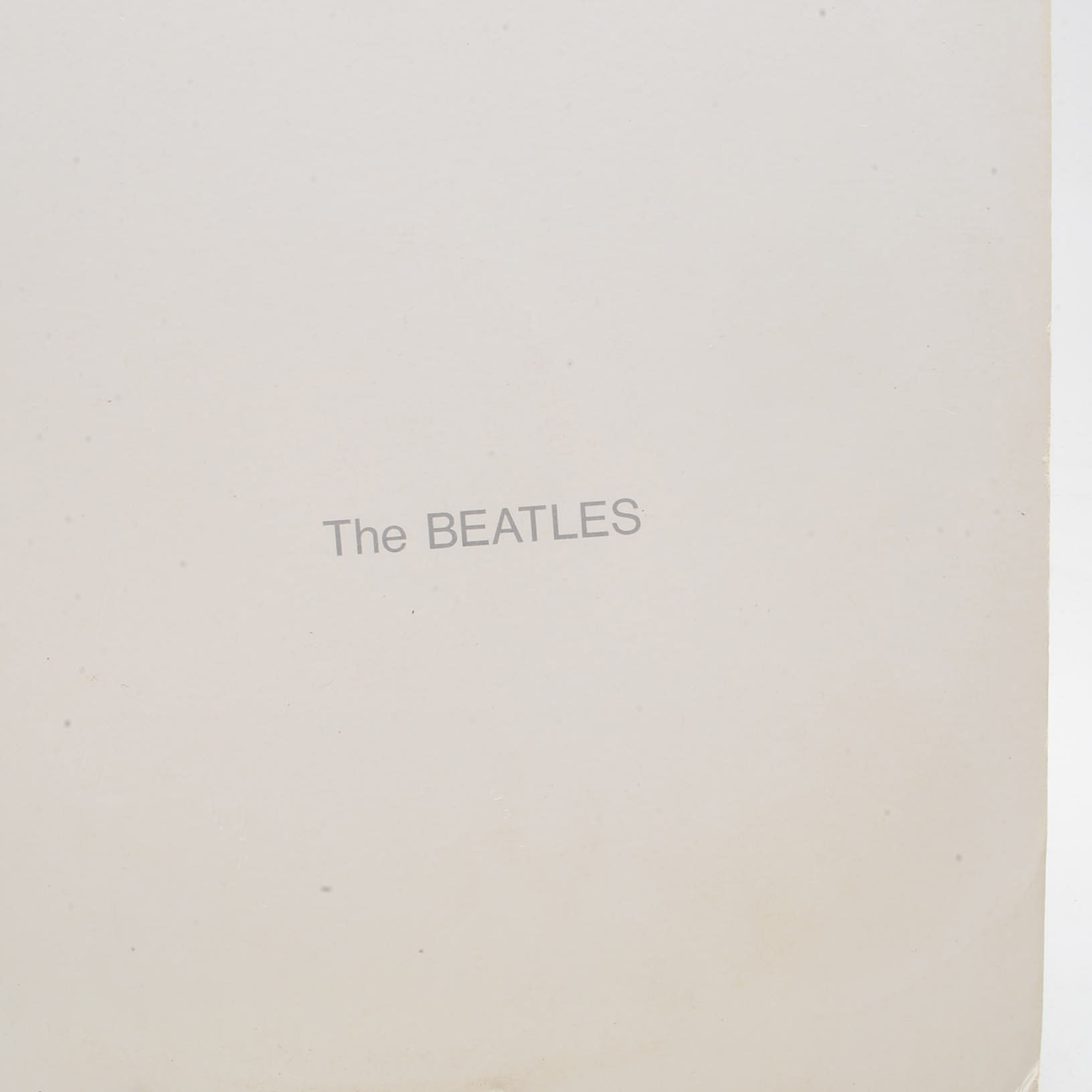 The Beatles White Album with Promotional Photos and Poster