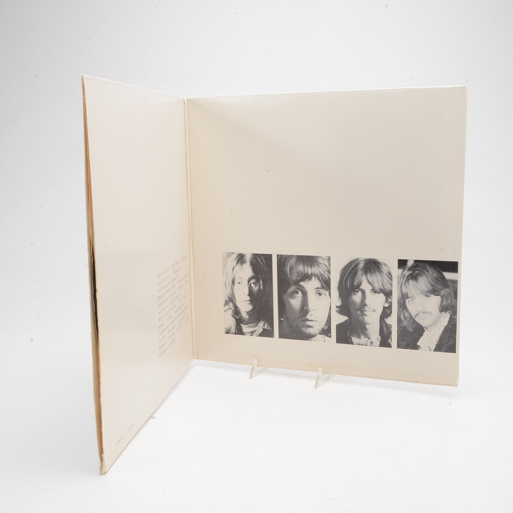 The Beatles White Album with Promotional Photos and Poster