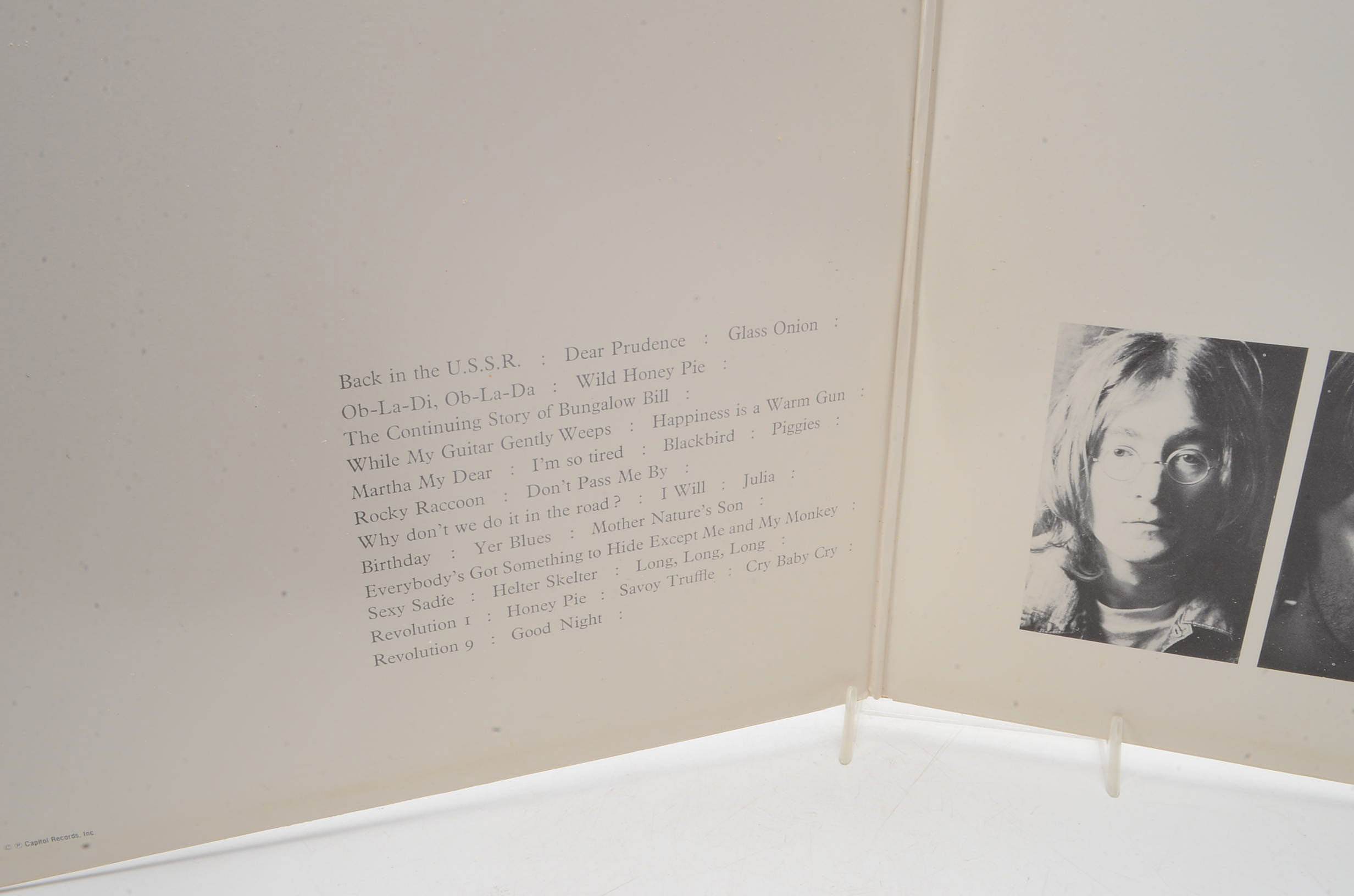 The Beatles White Album with Promotional Photos and Poster