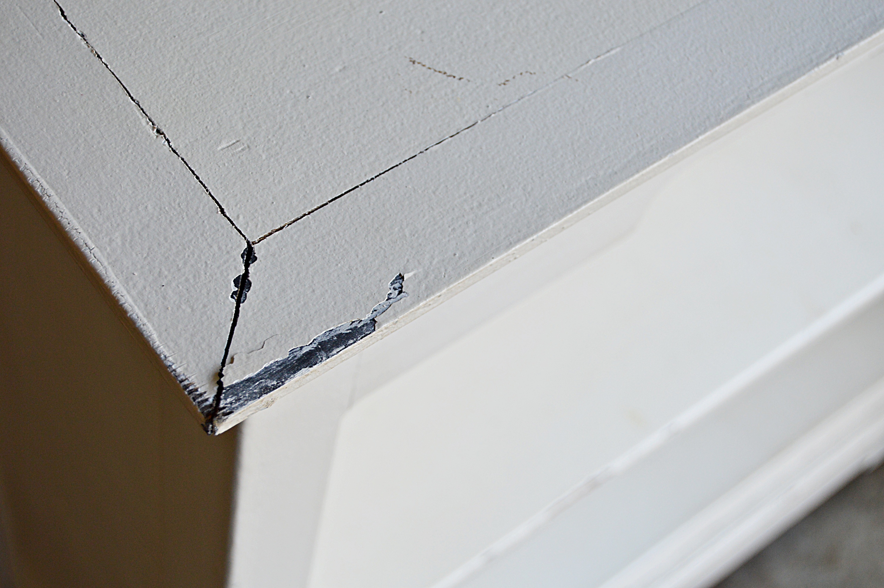 Pottery Barn White Painted Bed Headboard, Bookcase and Side Table