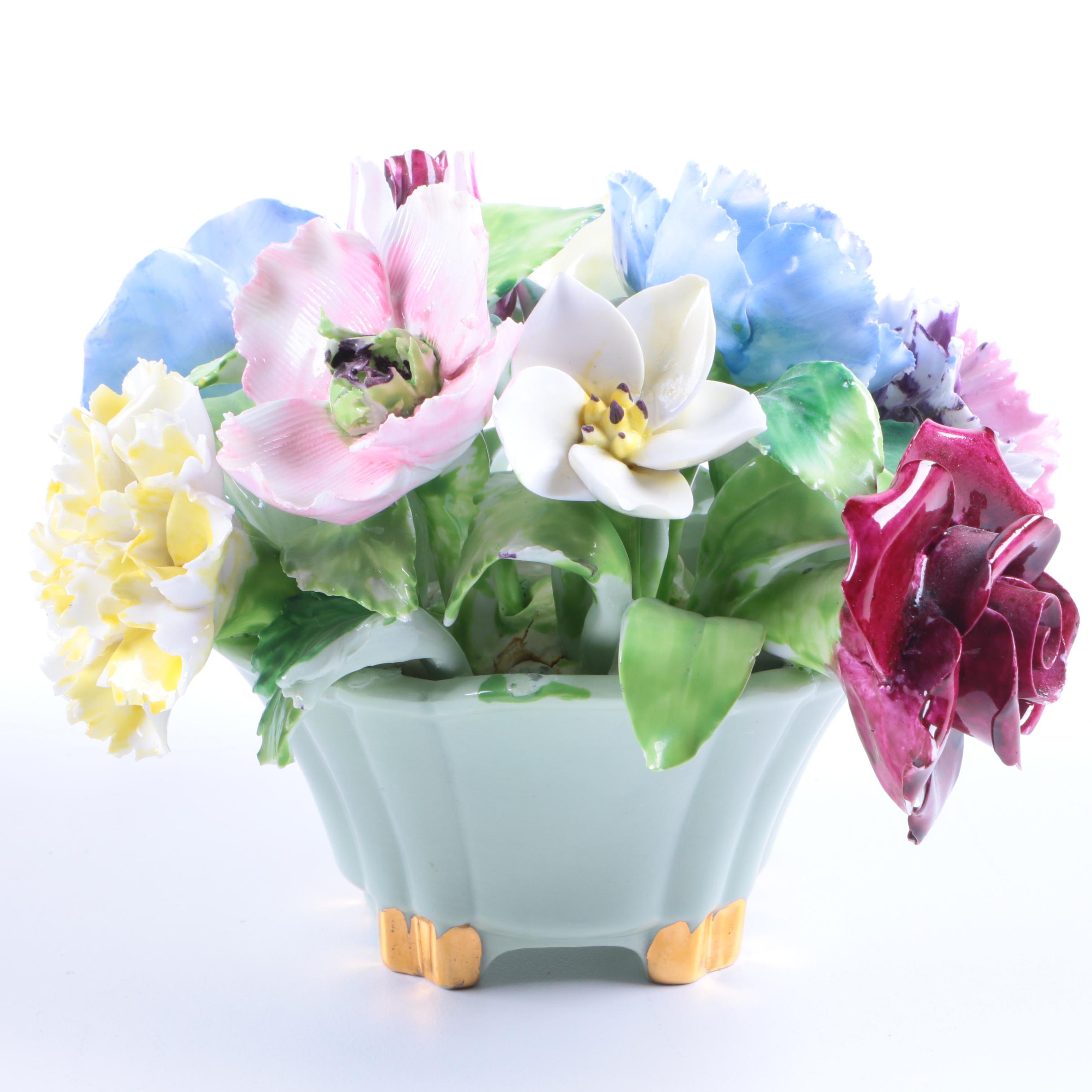 Staffordshire Floral Bone China Bouquets