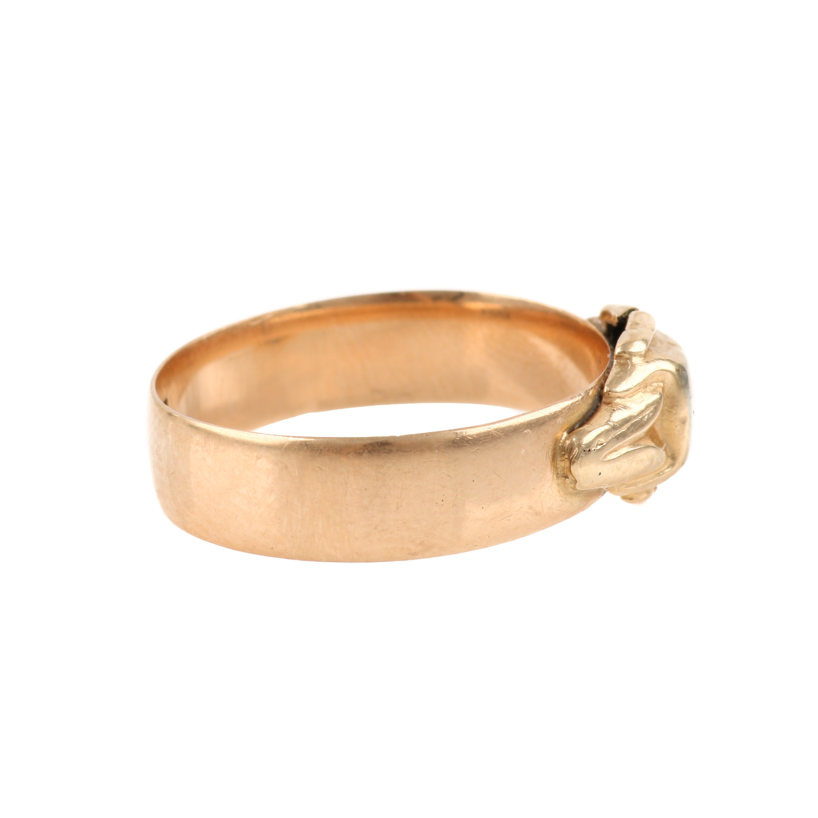 14K Yellow Gold Diamond Ring
