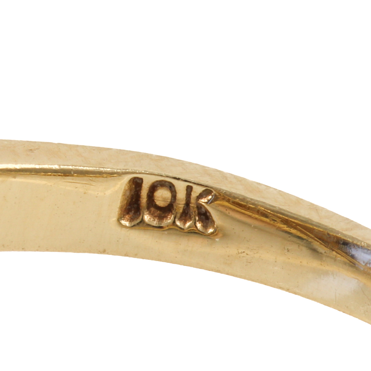 10K Yellow Gold Sapphire Ring