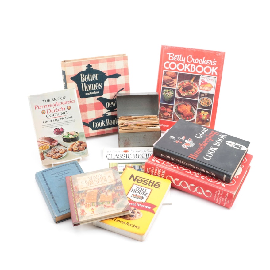 Cookbooks featuring Betty Crocker and Better Homes