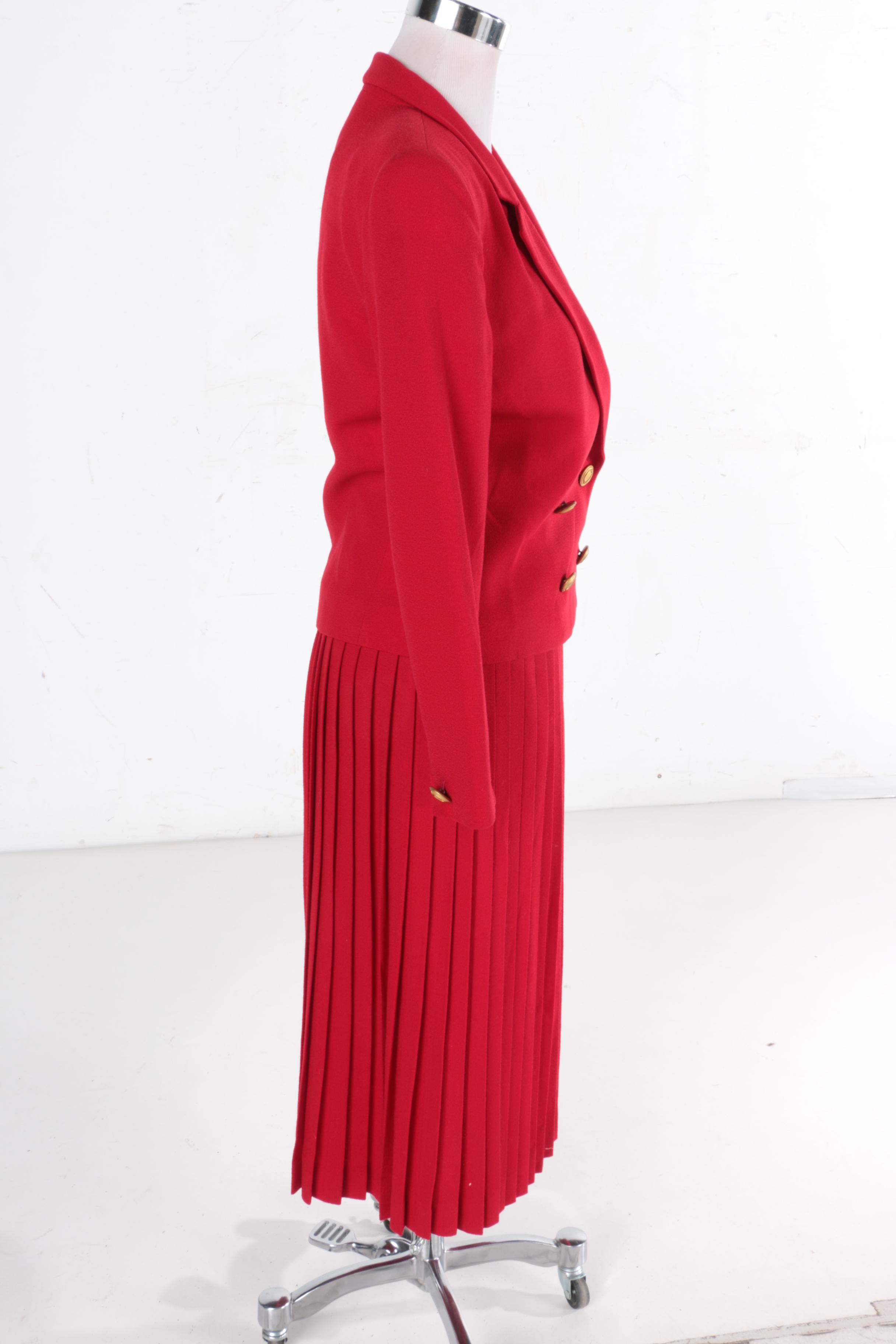 Women's Vintage Christian Dior Wool Suit