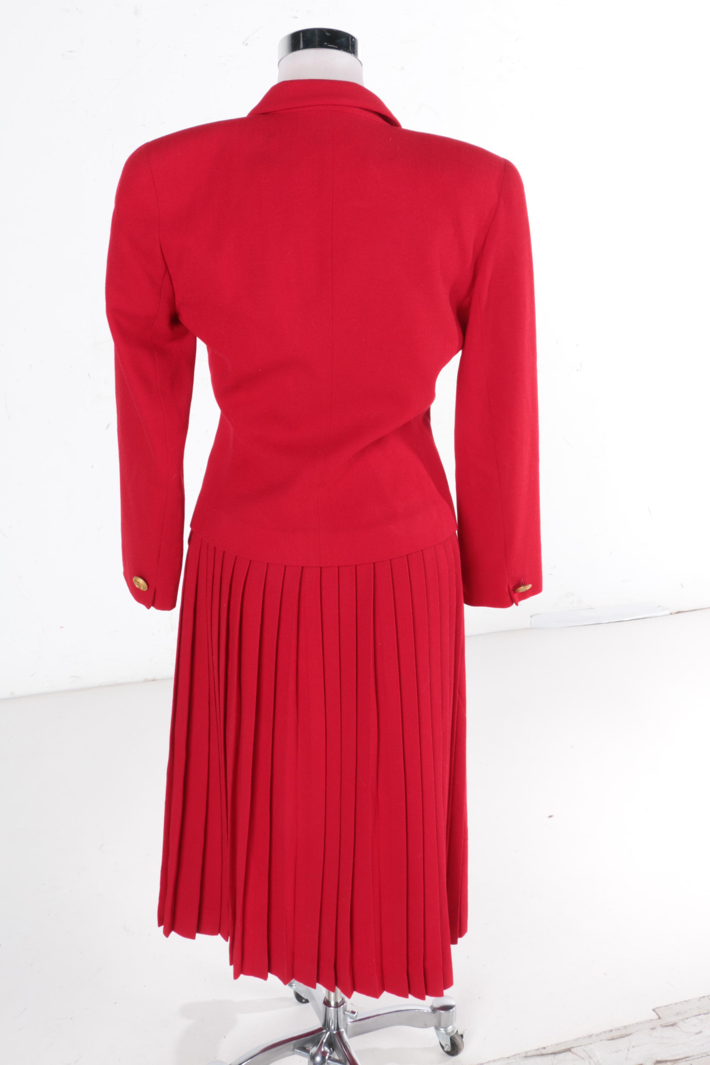 Women's Vintage Christian Dior Wool Suit