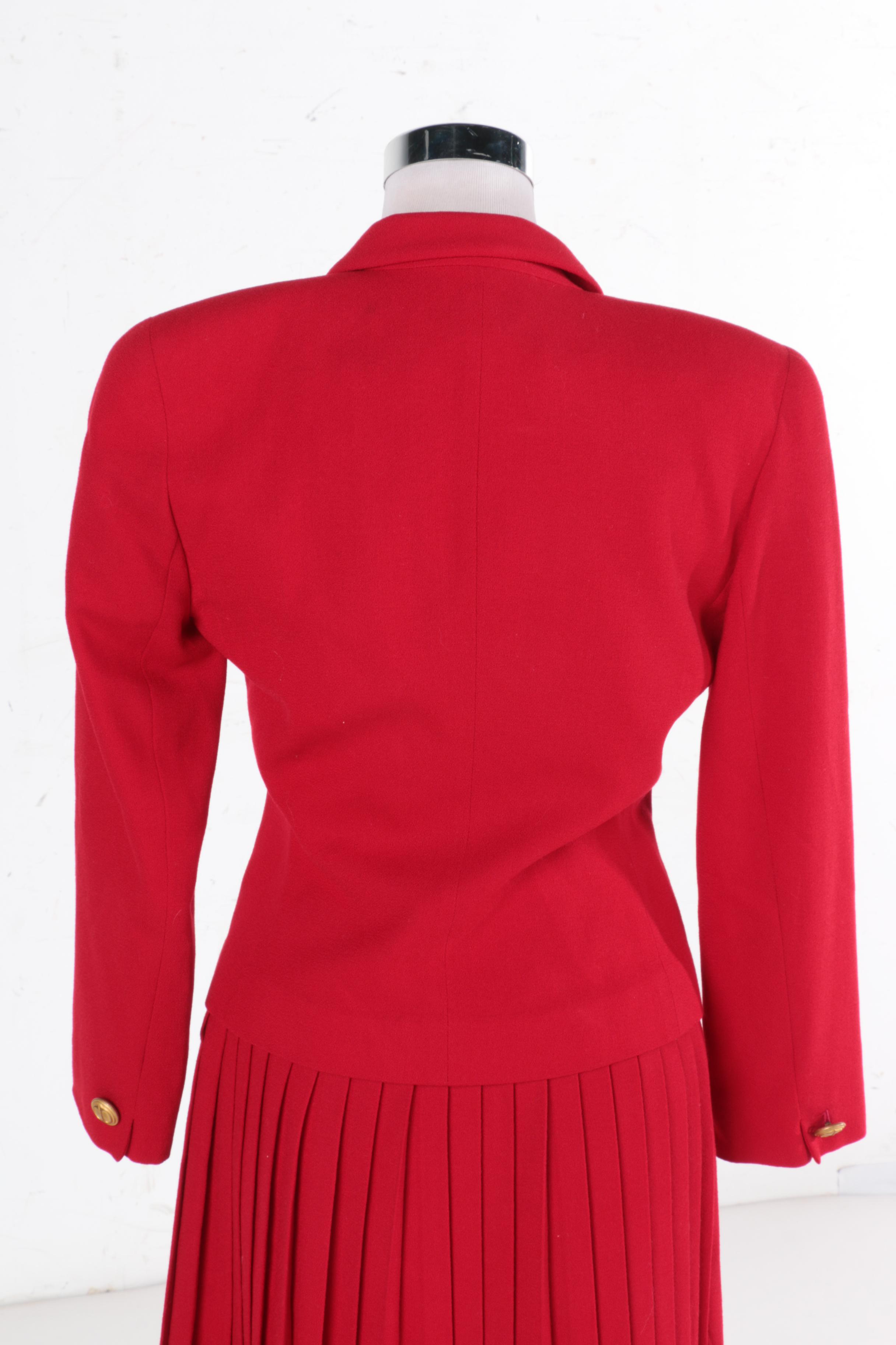 Women's Vintage Christian Dior Wool Suit