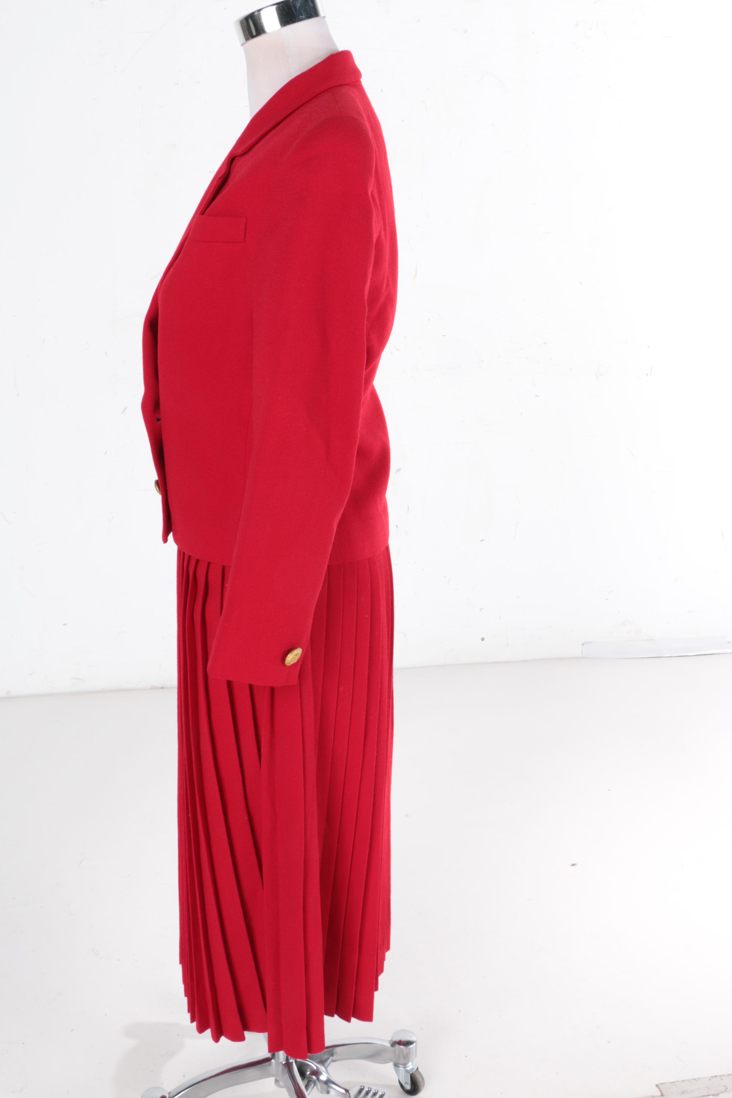 Women's Vintage Christian Dior Wool Suit